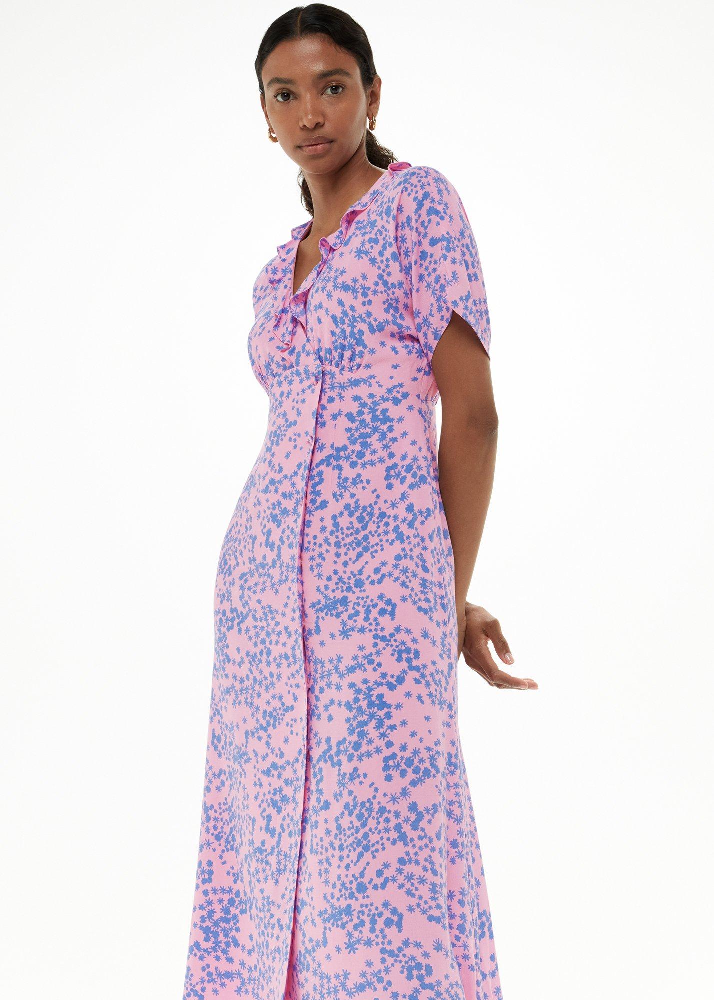 Dandelion Floral Midi Dress