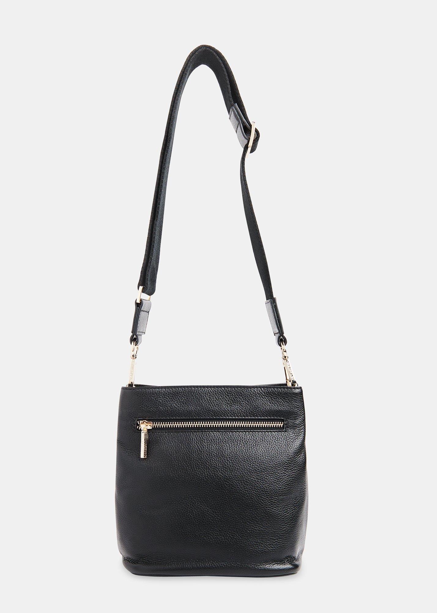 Black Dion Bucket Bag