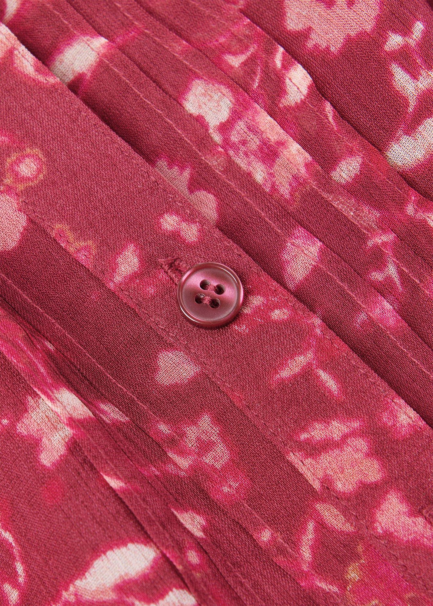 Ditsy Floral V Neck Blouse