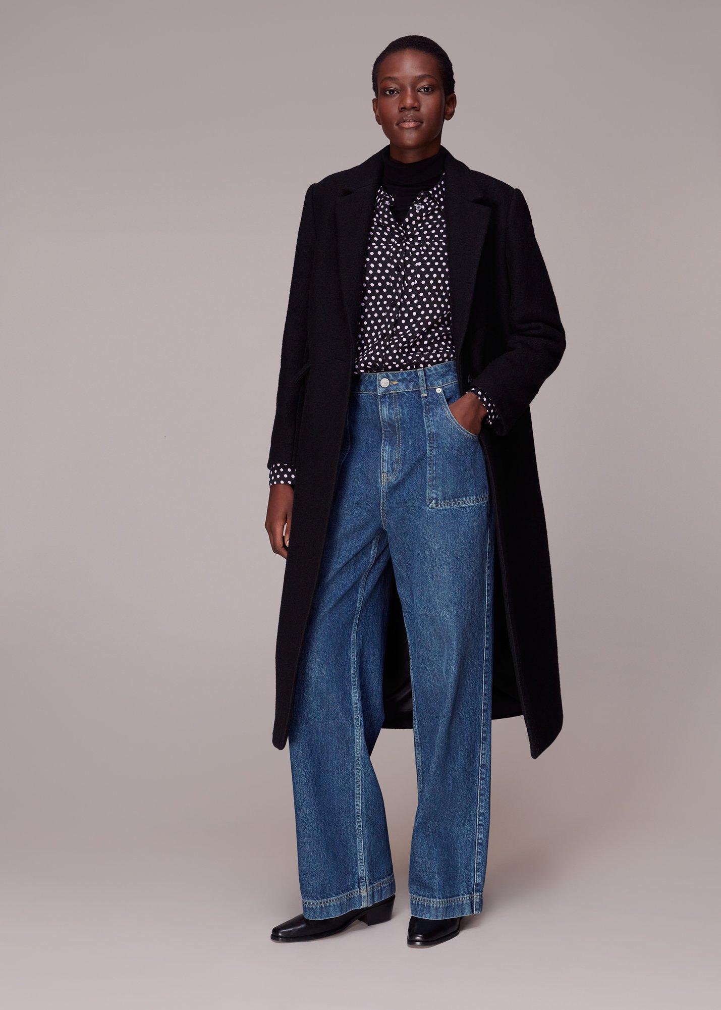 Dotted Spot Print Shirt