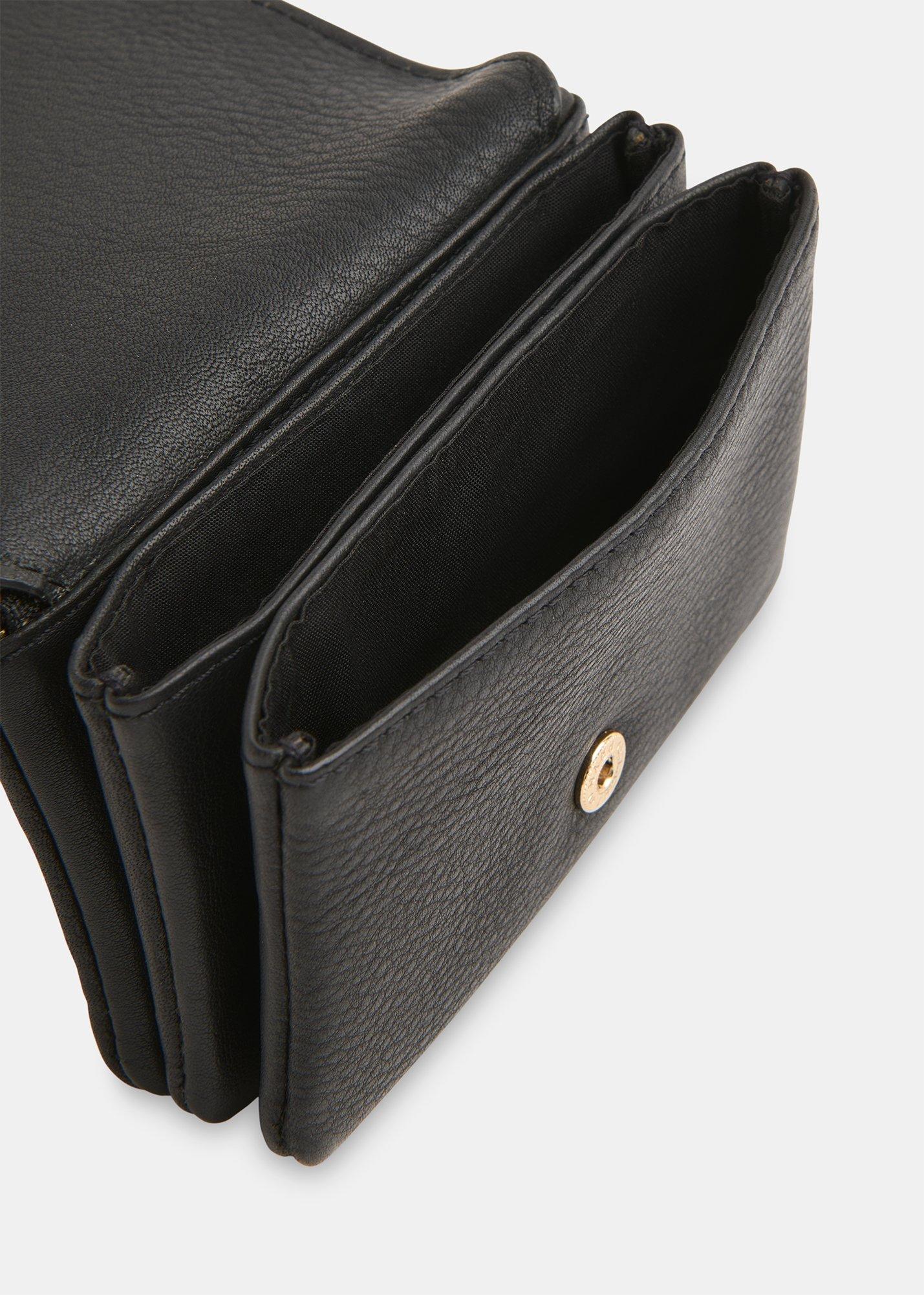 Leopard Print Eli Triple Pouch Compact Purse