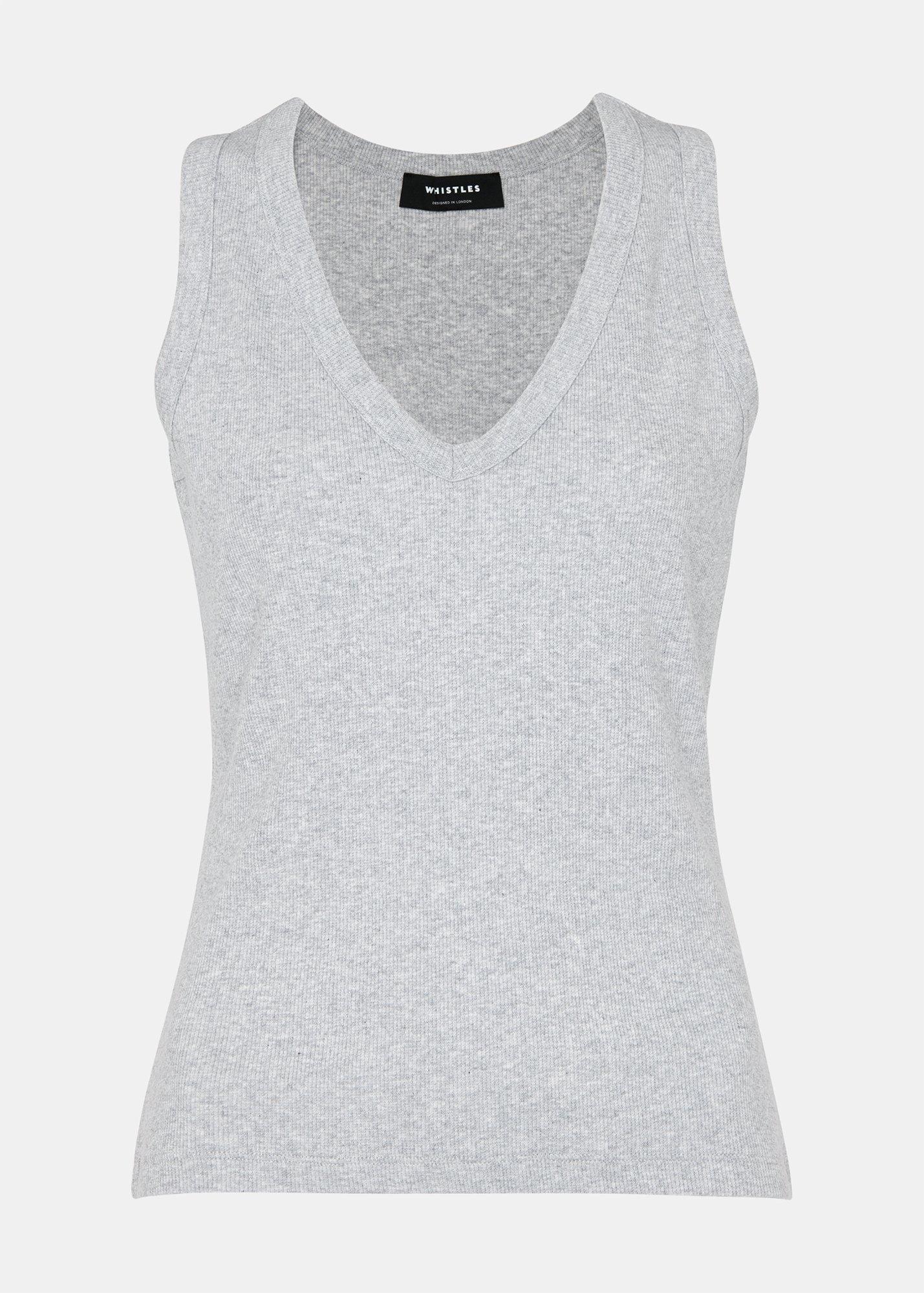 Ellis V Neck Jersey Vest
