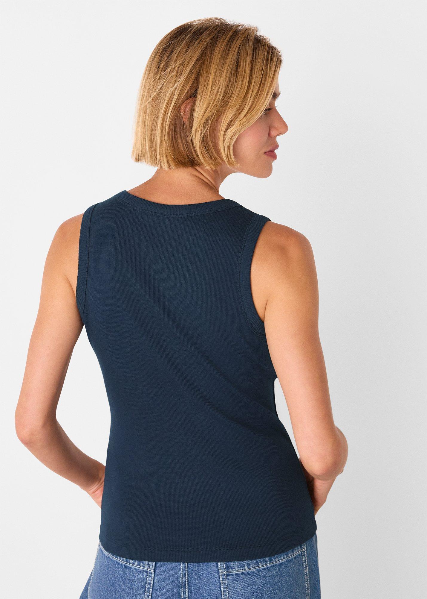 Ellis V Neck Jersey Vest