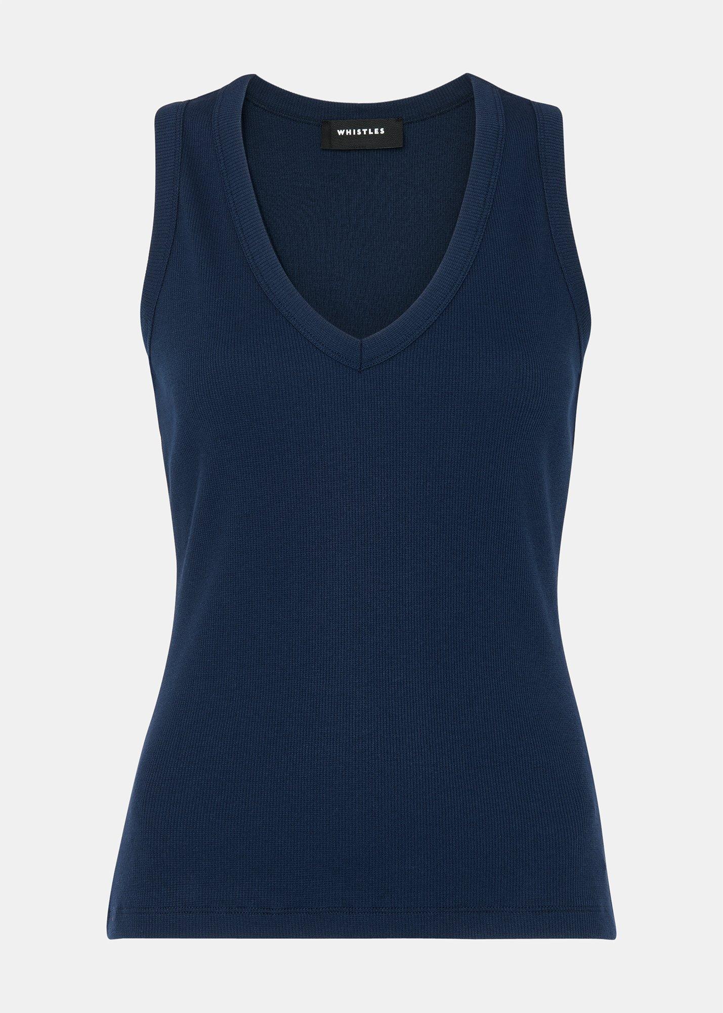 Ellis V Neck Jersey Vest