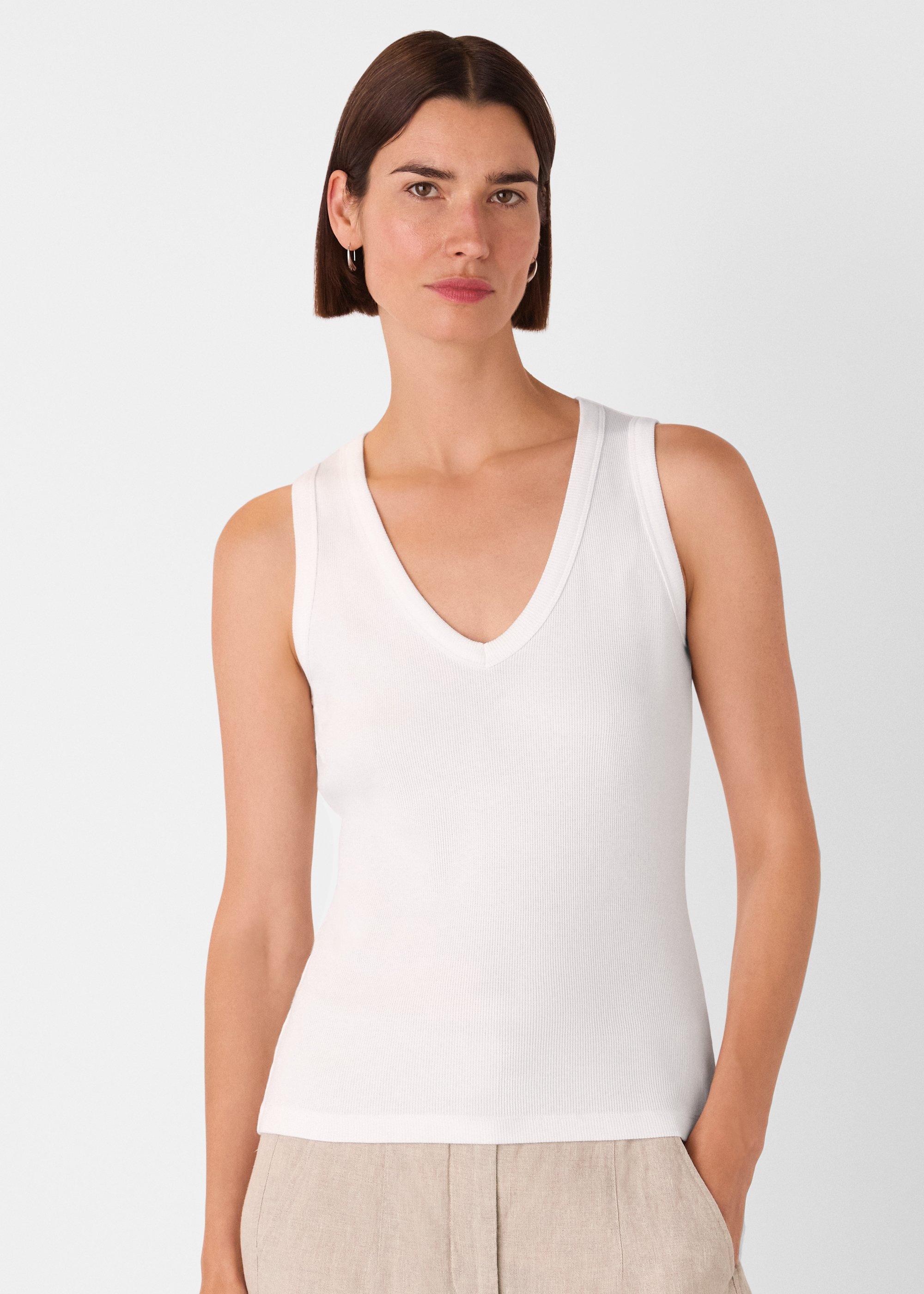 Ellis V Neck Jersey Vest