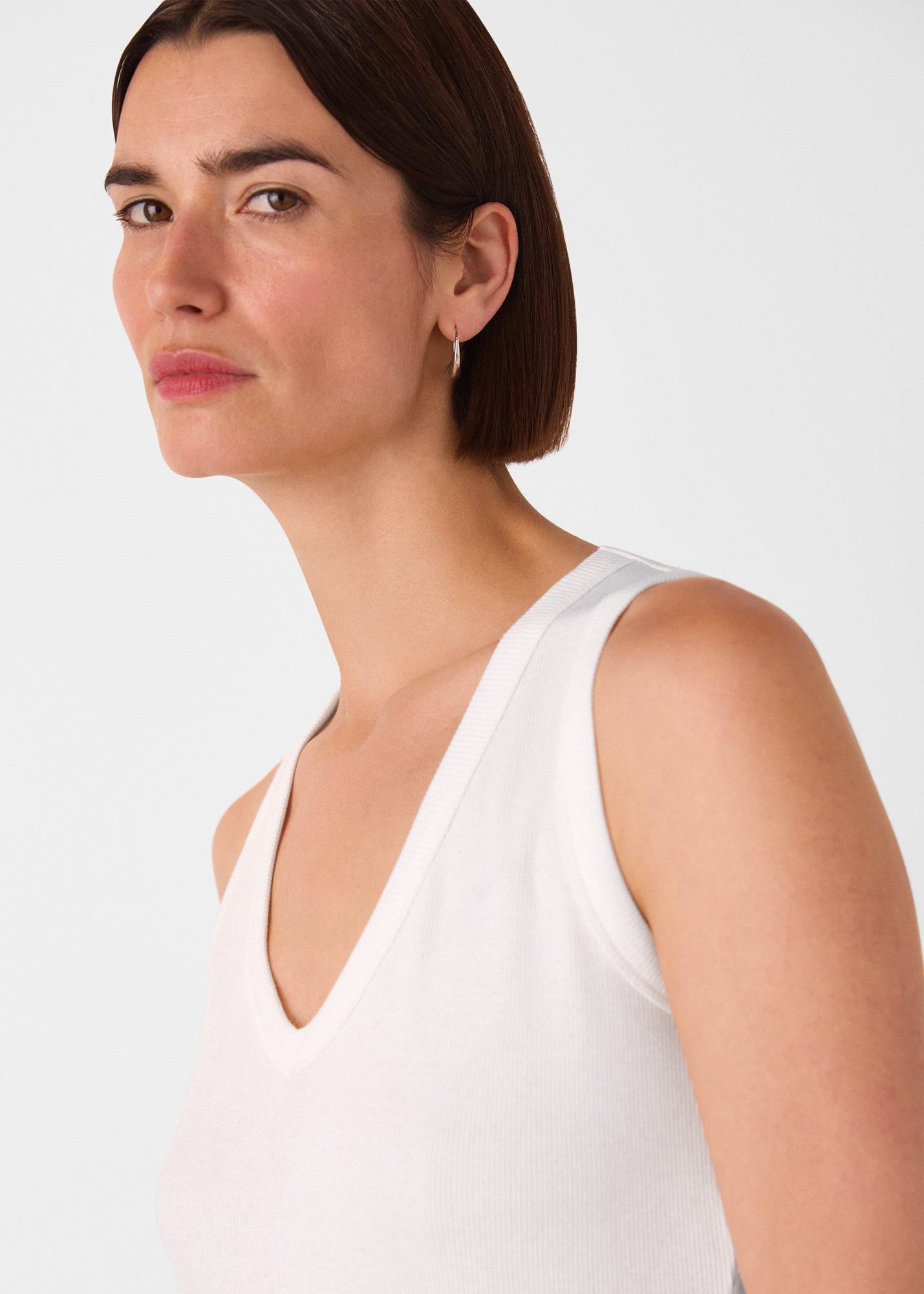 Ellis V Neck Jersey Vest