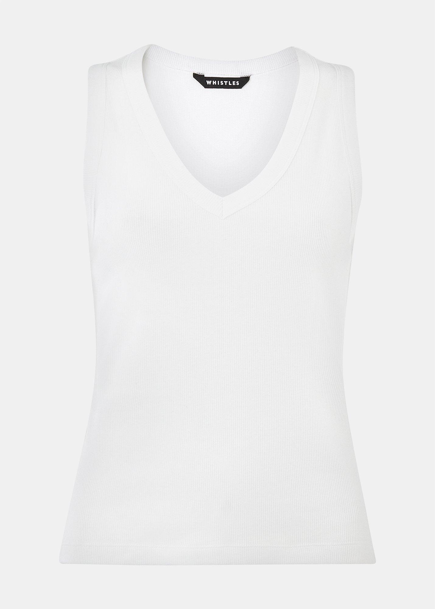 Ellis V Neck Jersey Vest
