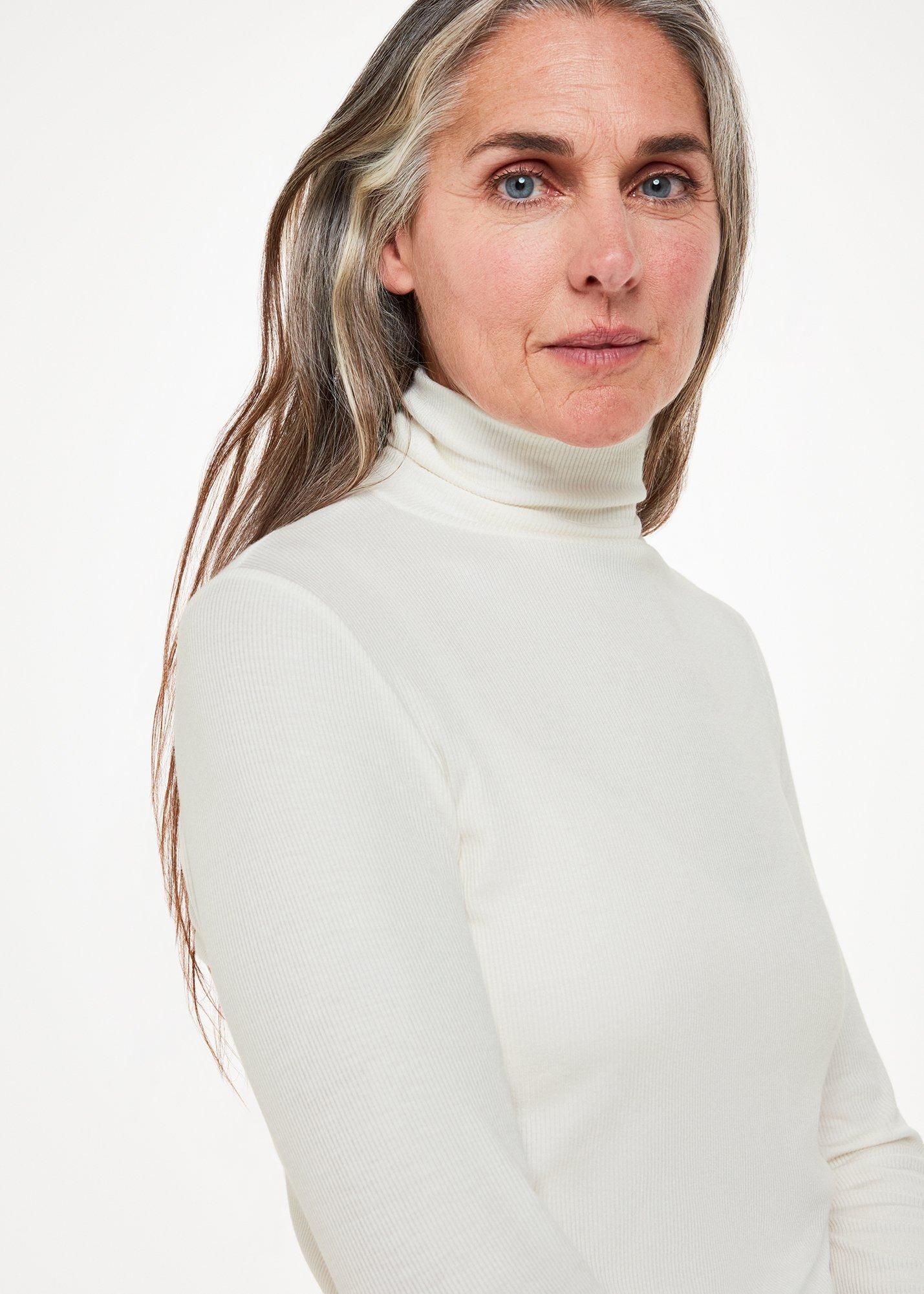 Ivory Essential Ribbed Polo