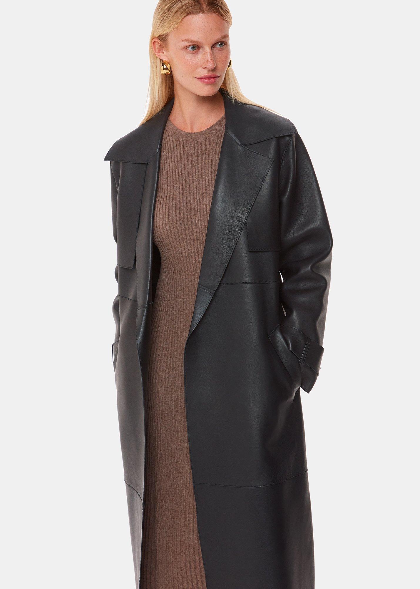 Faye Clean Bonded Trench Coat