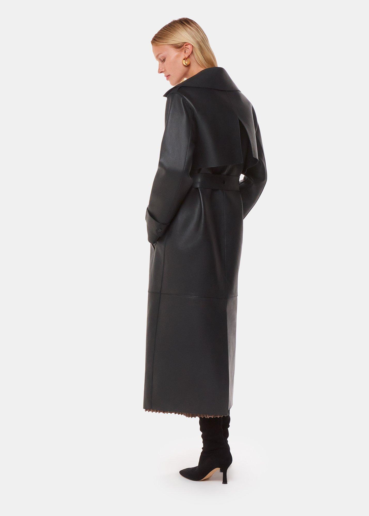 Faye Clean Bonded Trench Coat