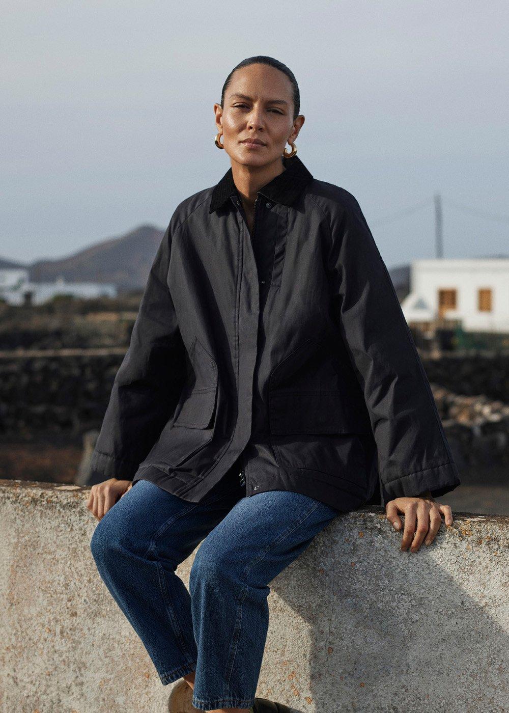 Fern Waxed Barn Jacket