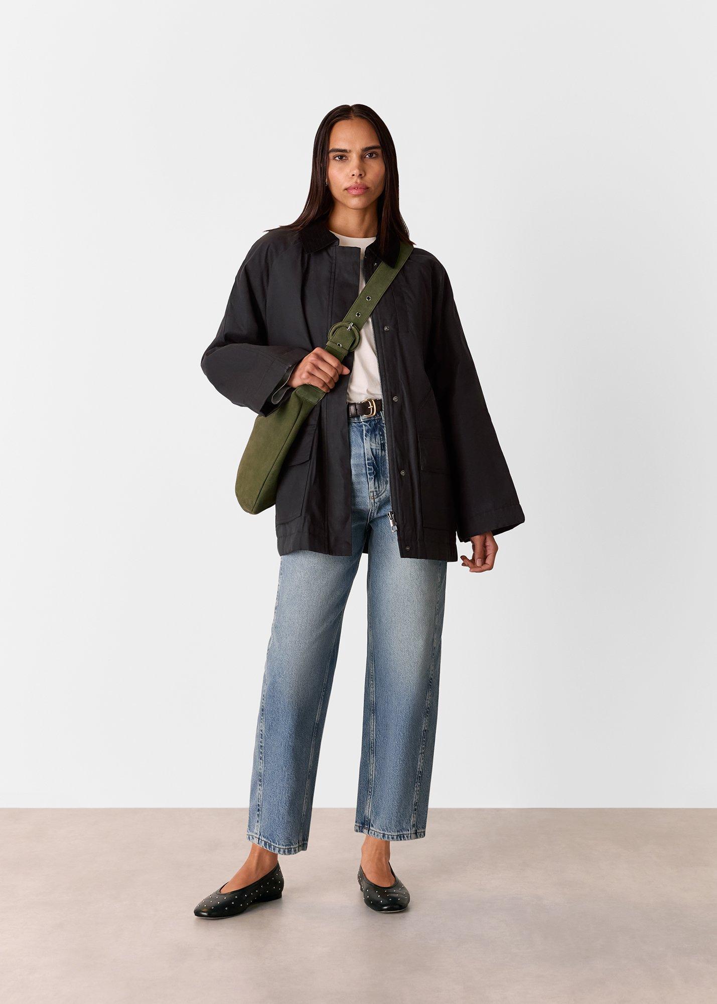 Fern Waxed Barn Jacket