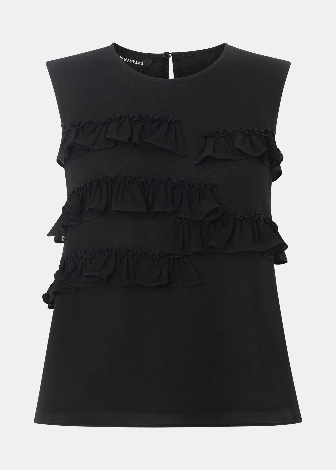 Frill Sleeveless Top