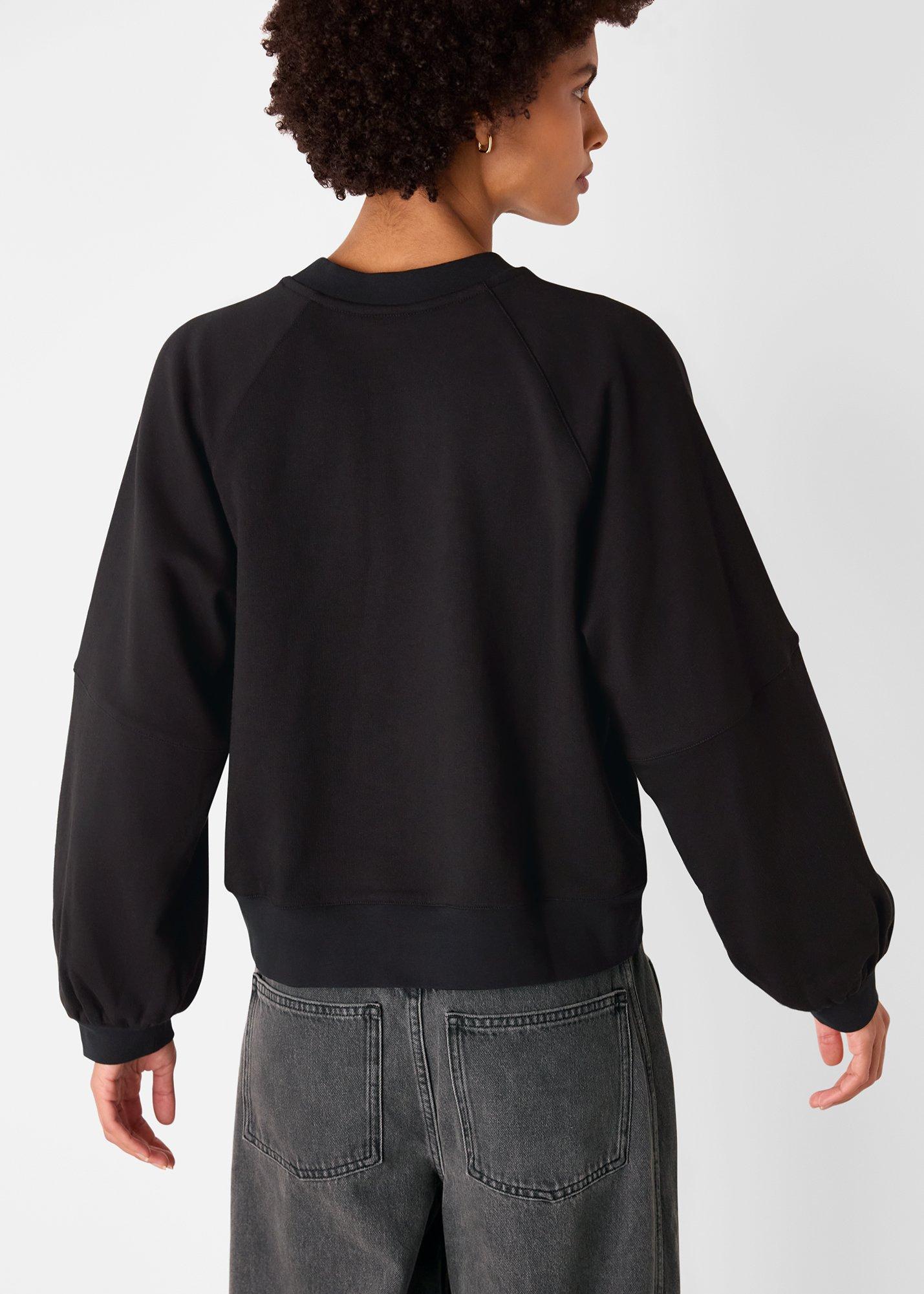 Gathered Full Sleeve Sweat