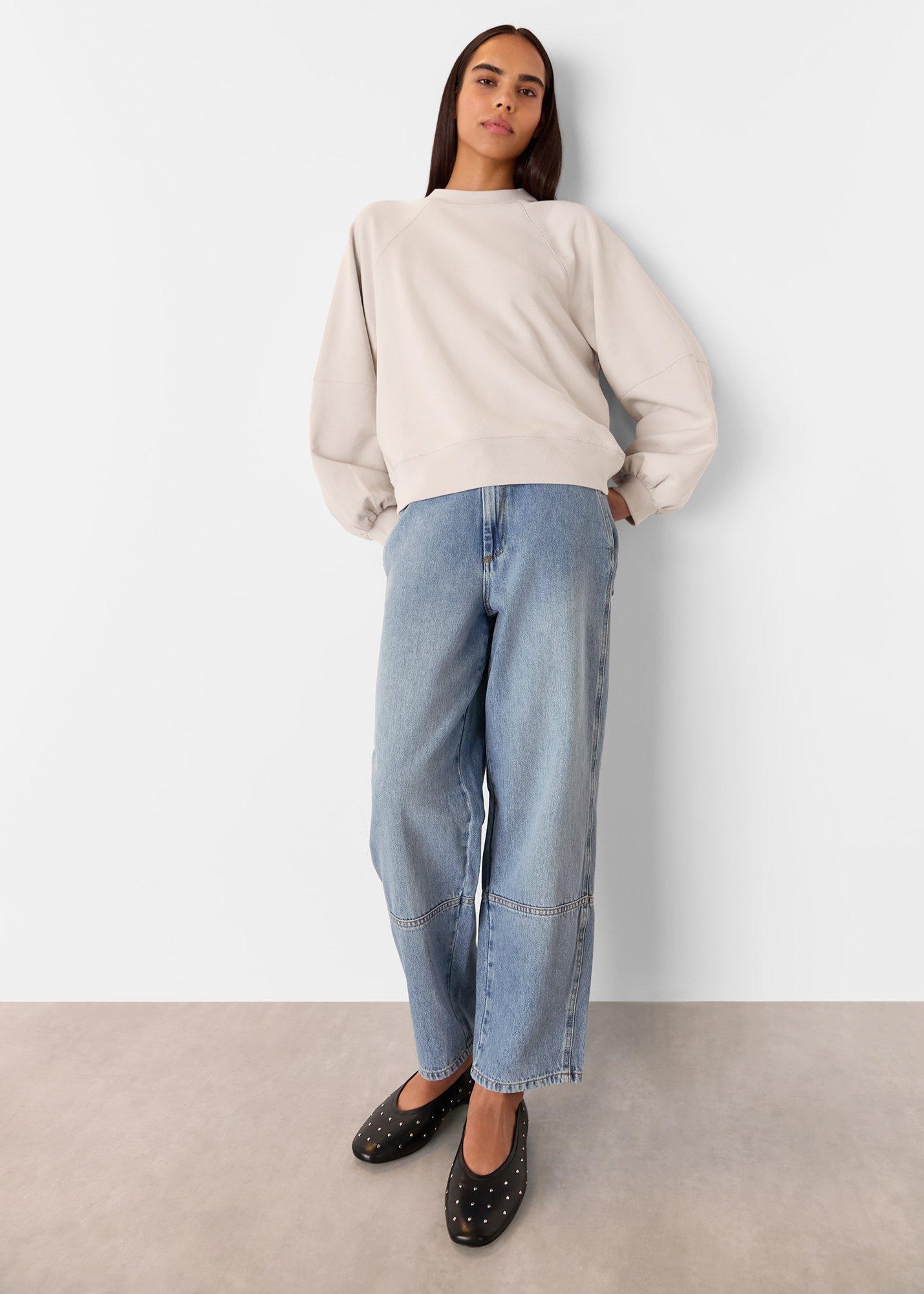 Gathered Full Sleeve Sweat