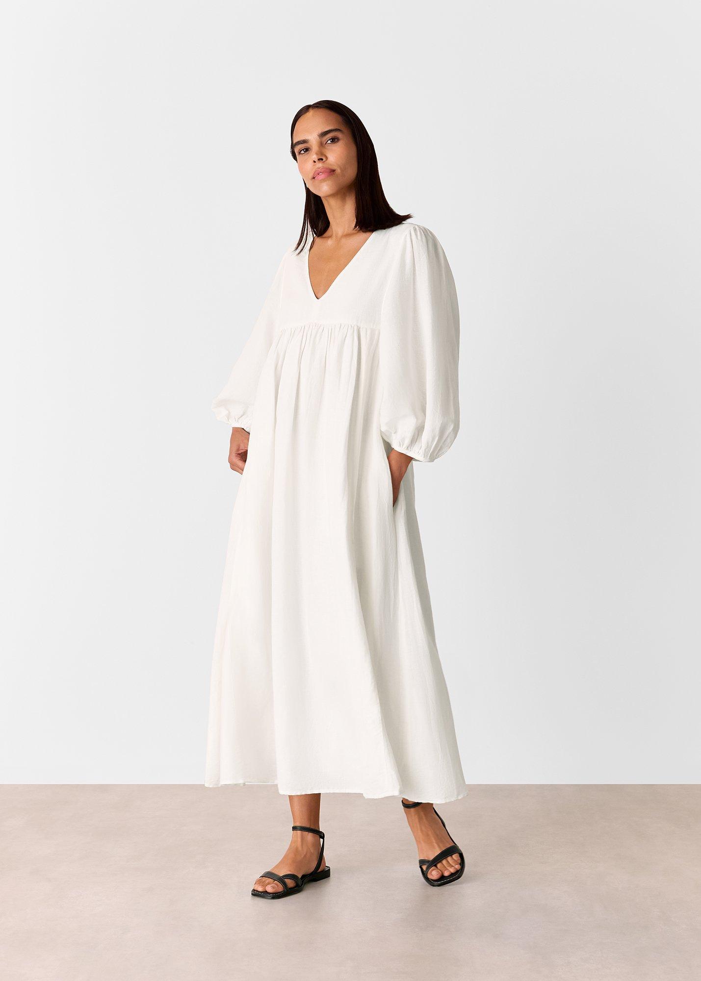 Gloria Linen Blend Dress