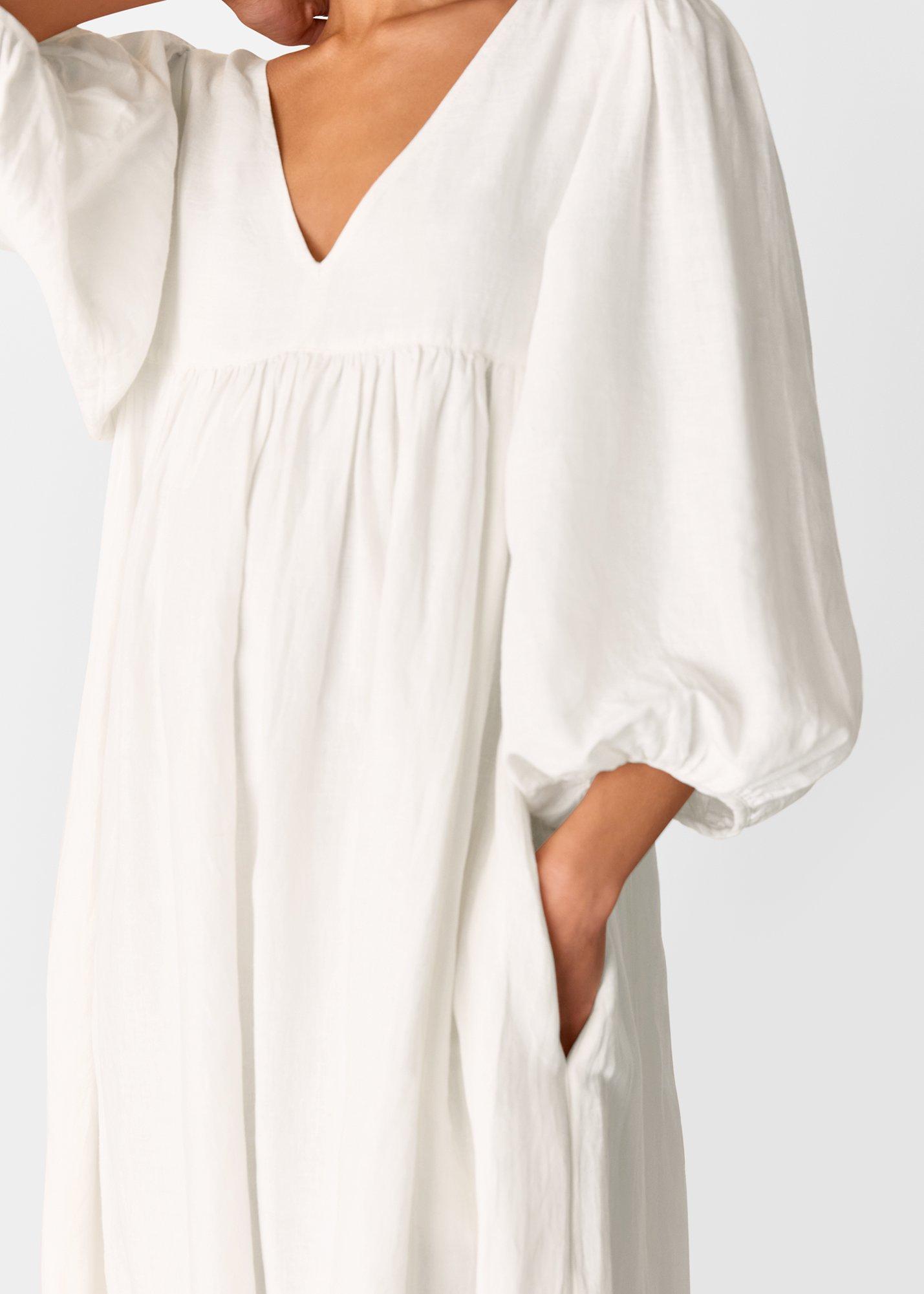 Gloria Linen Blend Dress