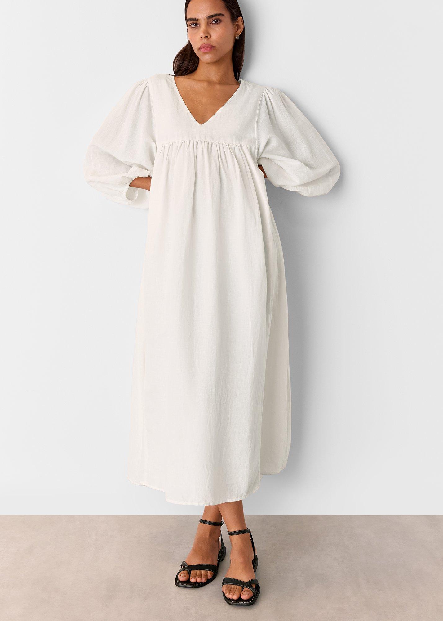 Gloria Linen Blend Dress