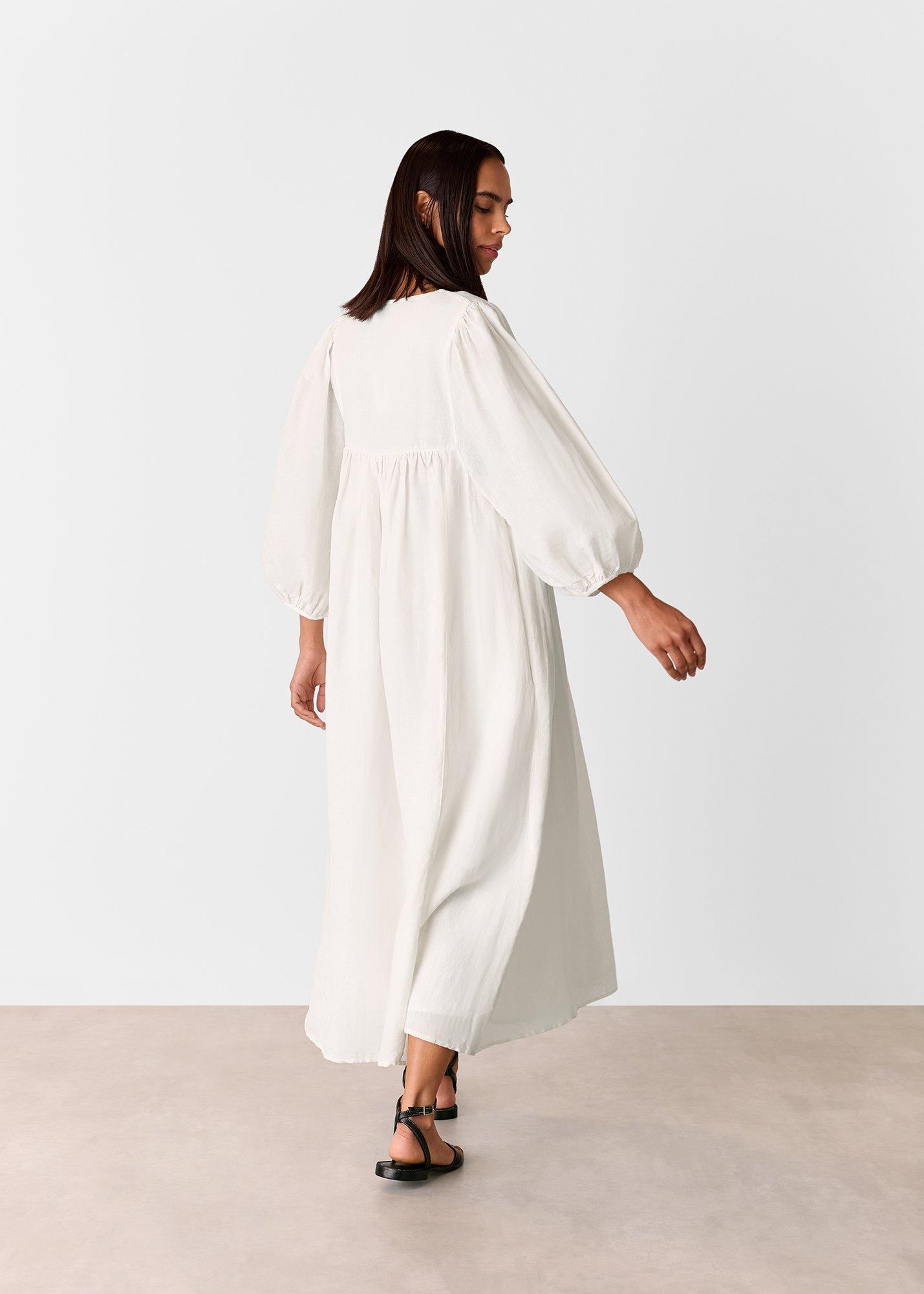 Gloria Linen Blend Dress