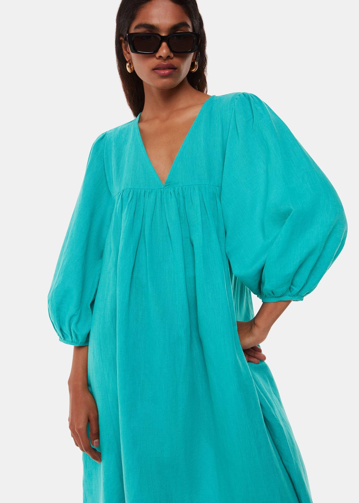 Gloria Linen Blend Dress