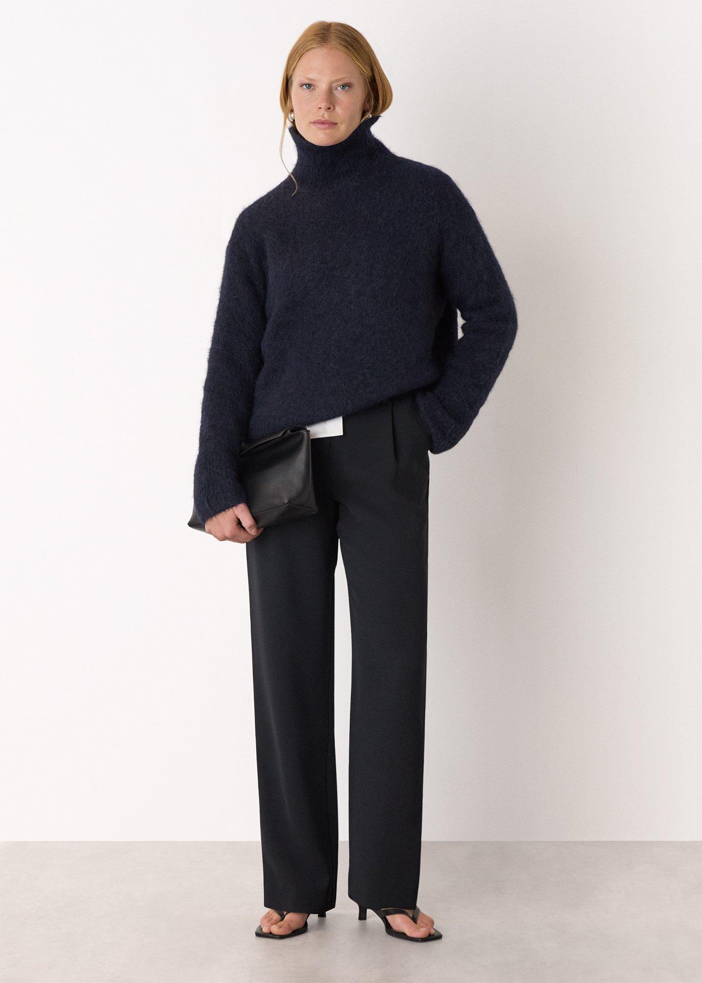 Harriet Tapered Crepe Trouser