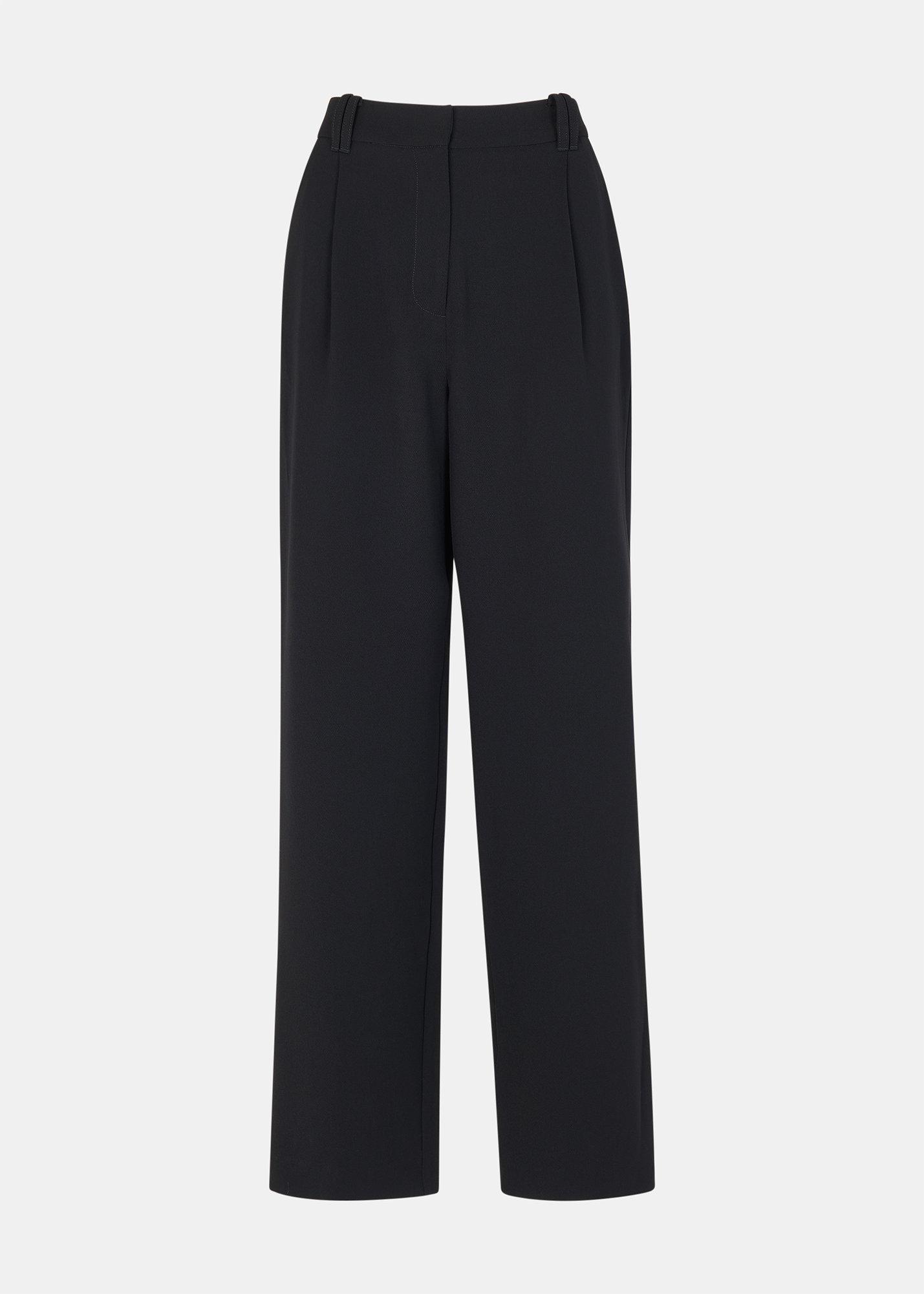 Harriet Tapered Crepe Trouser