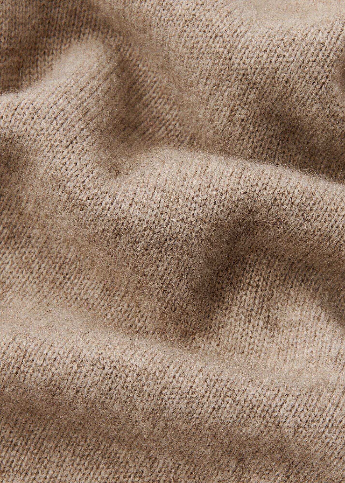 Heavy Cashmere Crew Neck Knit