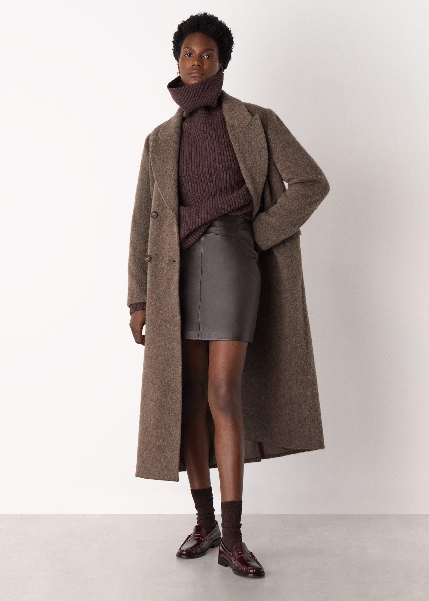 Heavy Gauge Roll Neck Knit