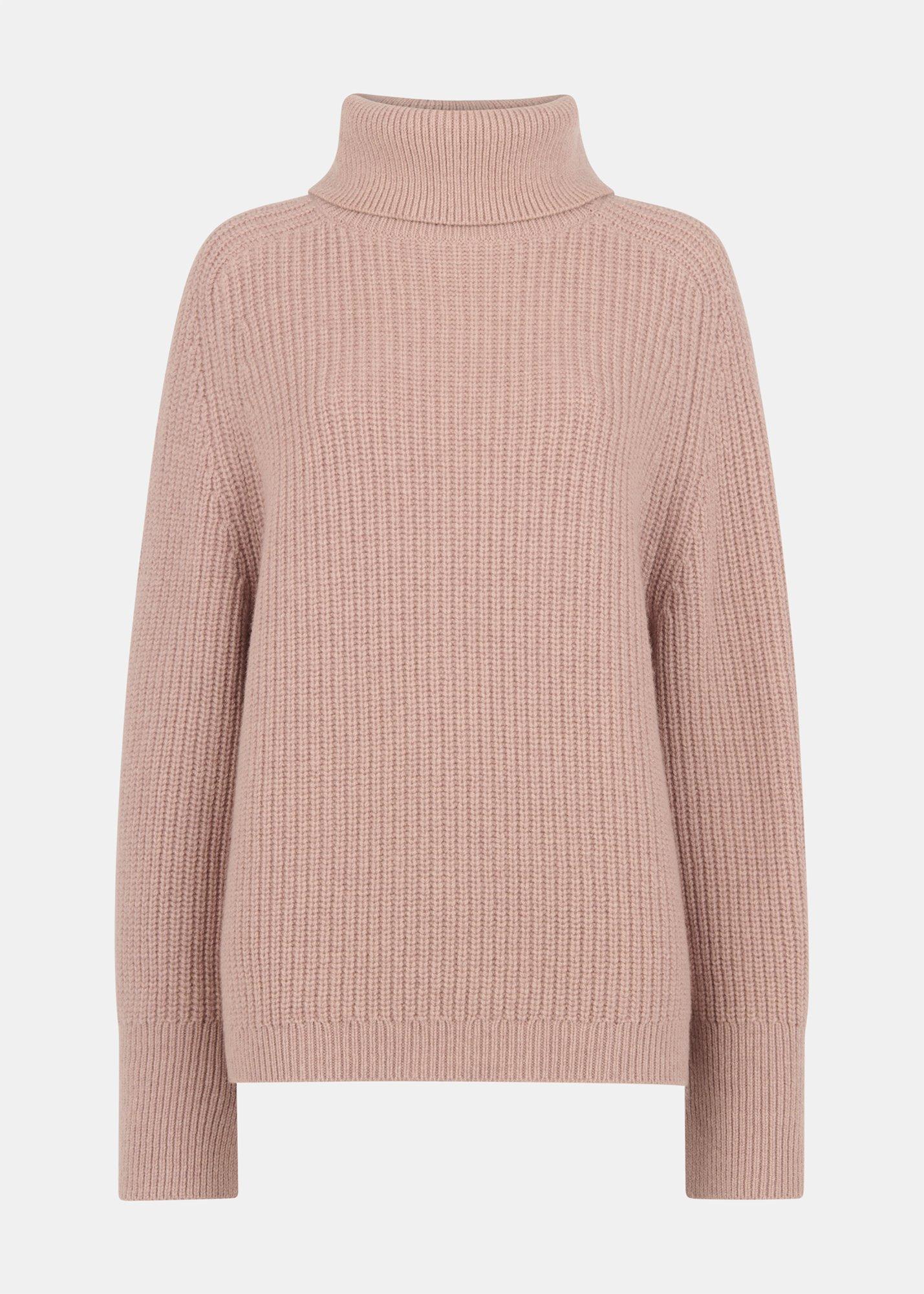 Heavy Gauge Roll Neck Knit