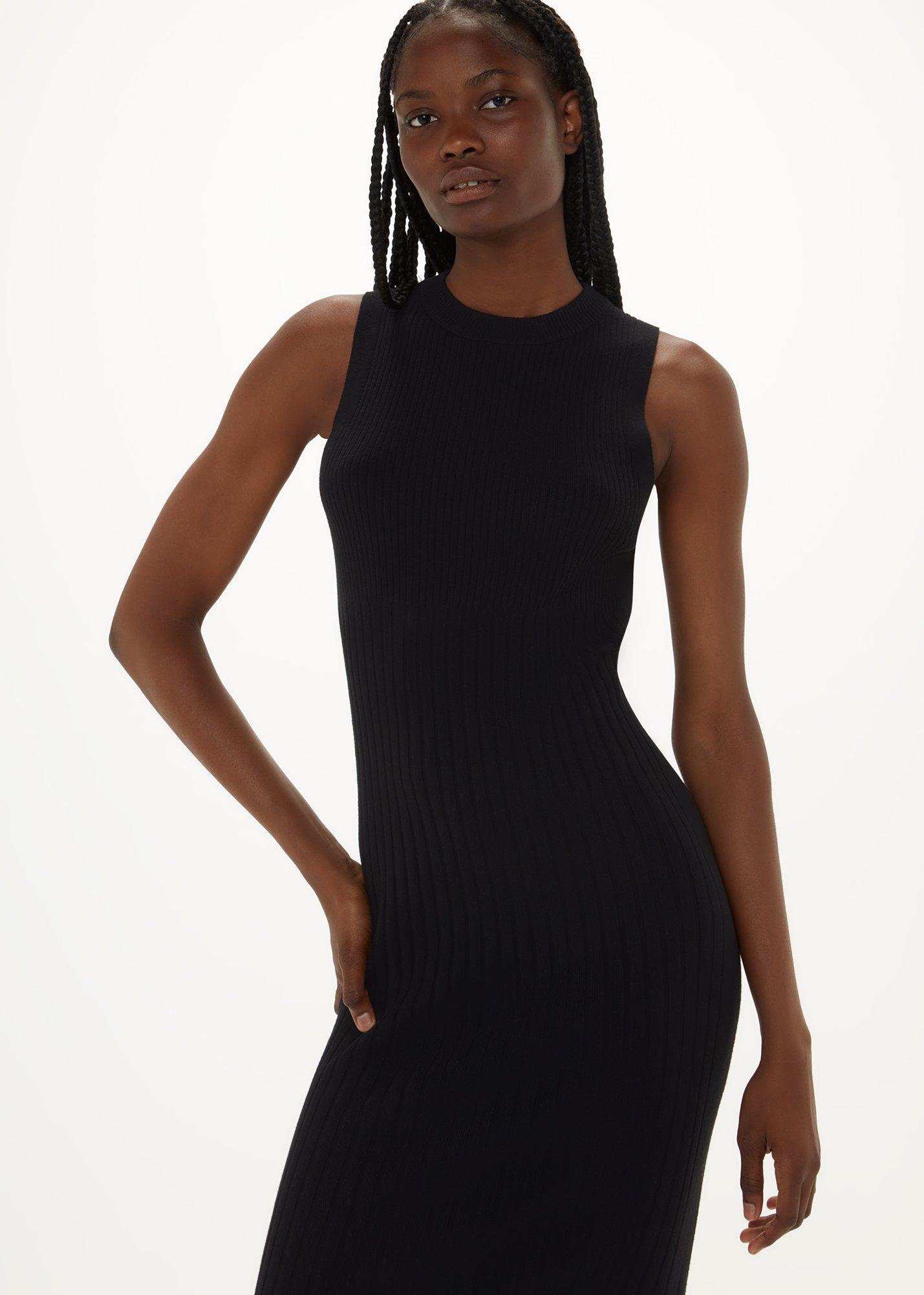 Ida Rib Detail Knit Dress