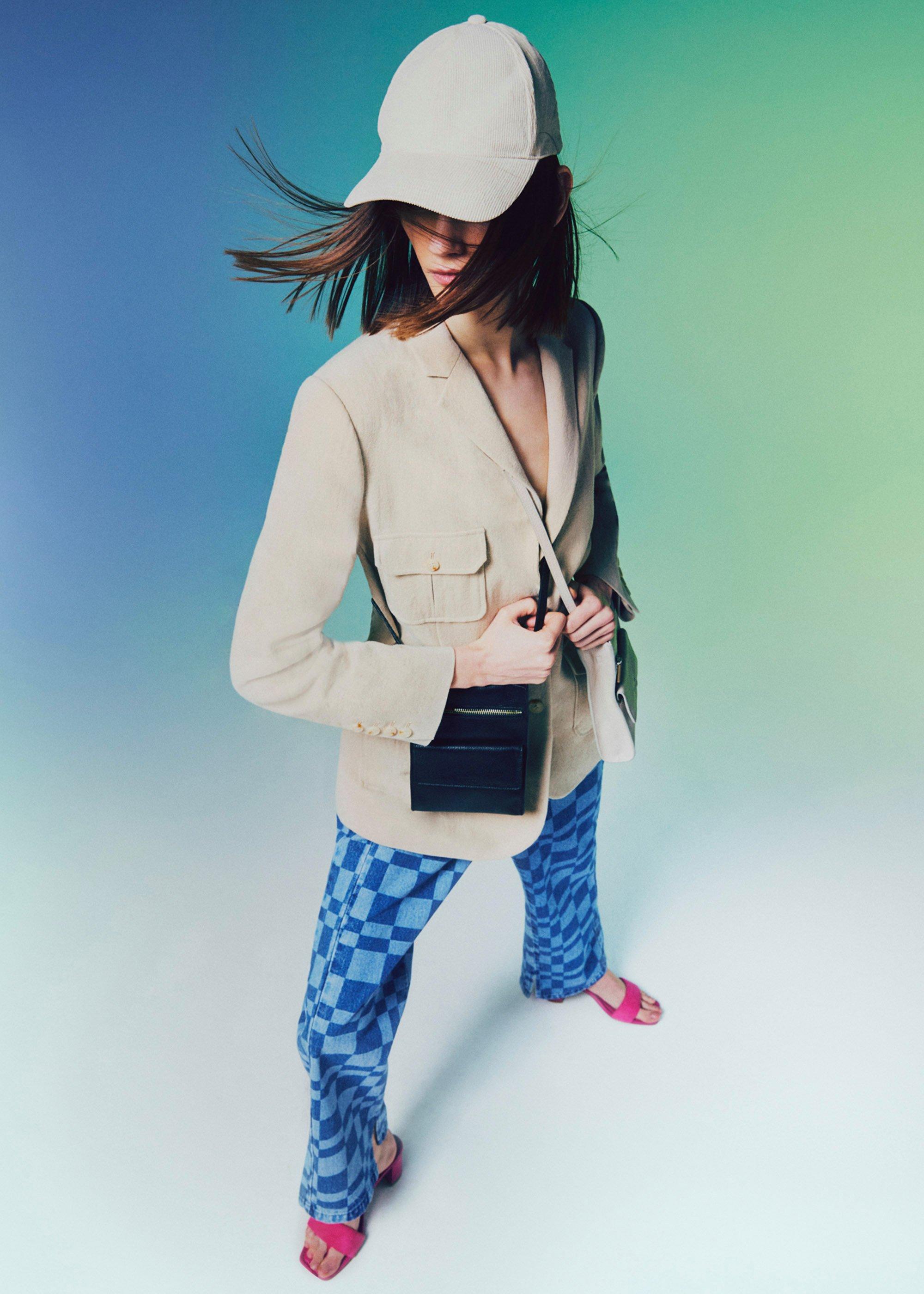 Jade Tailored Linen Blazer