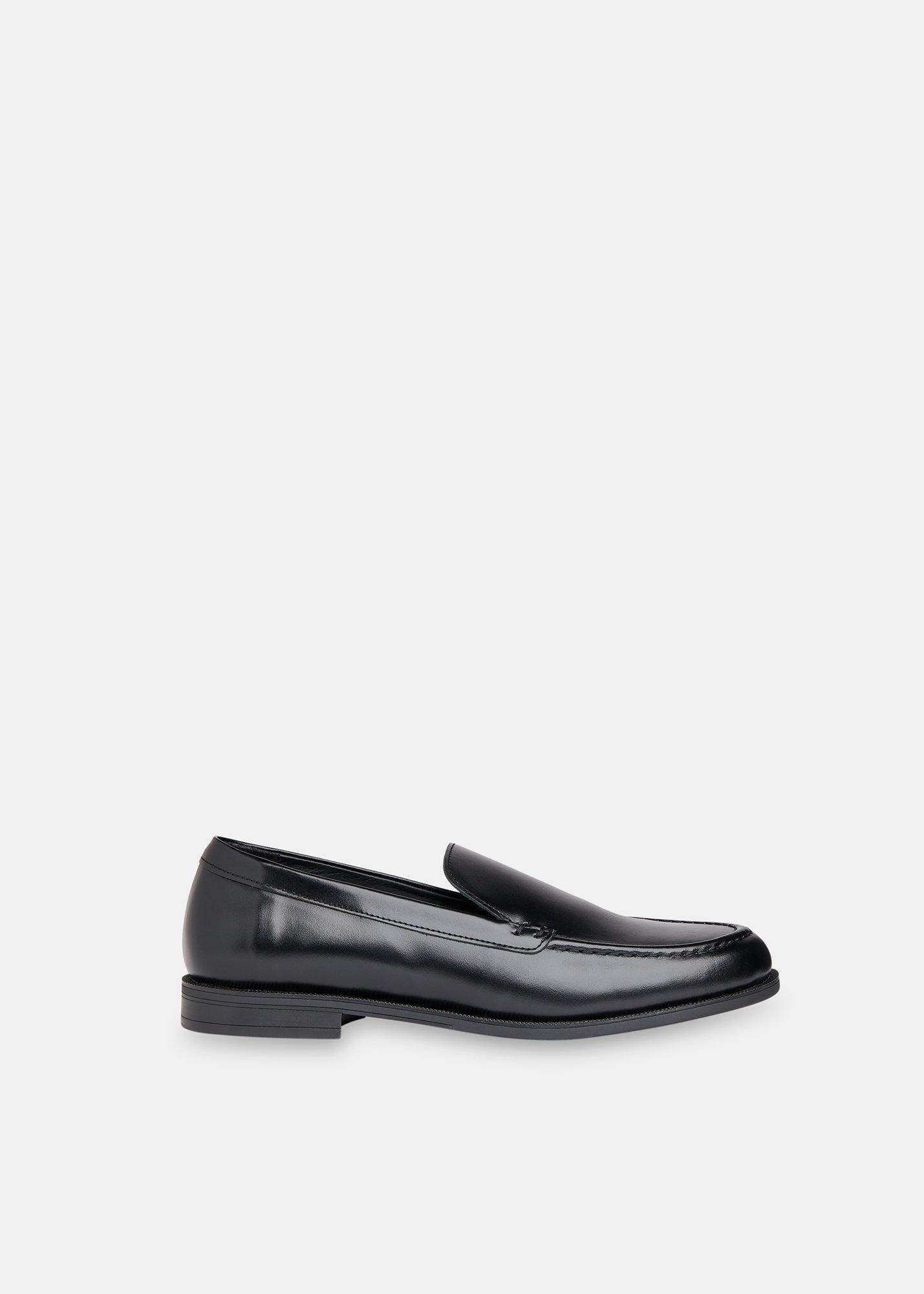 Black Jovie Slim Patent Loafer