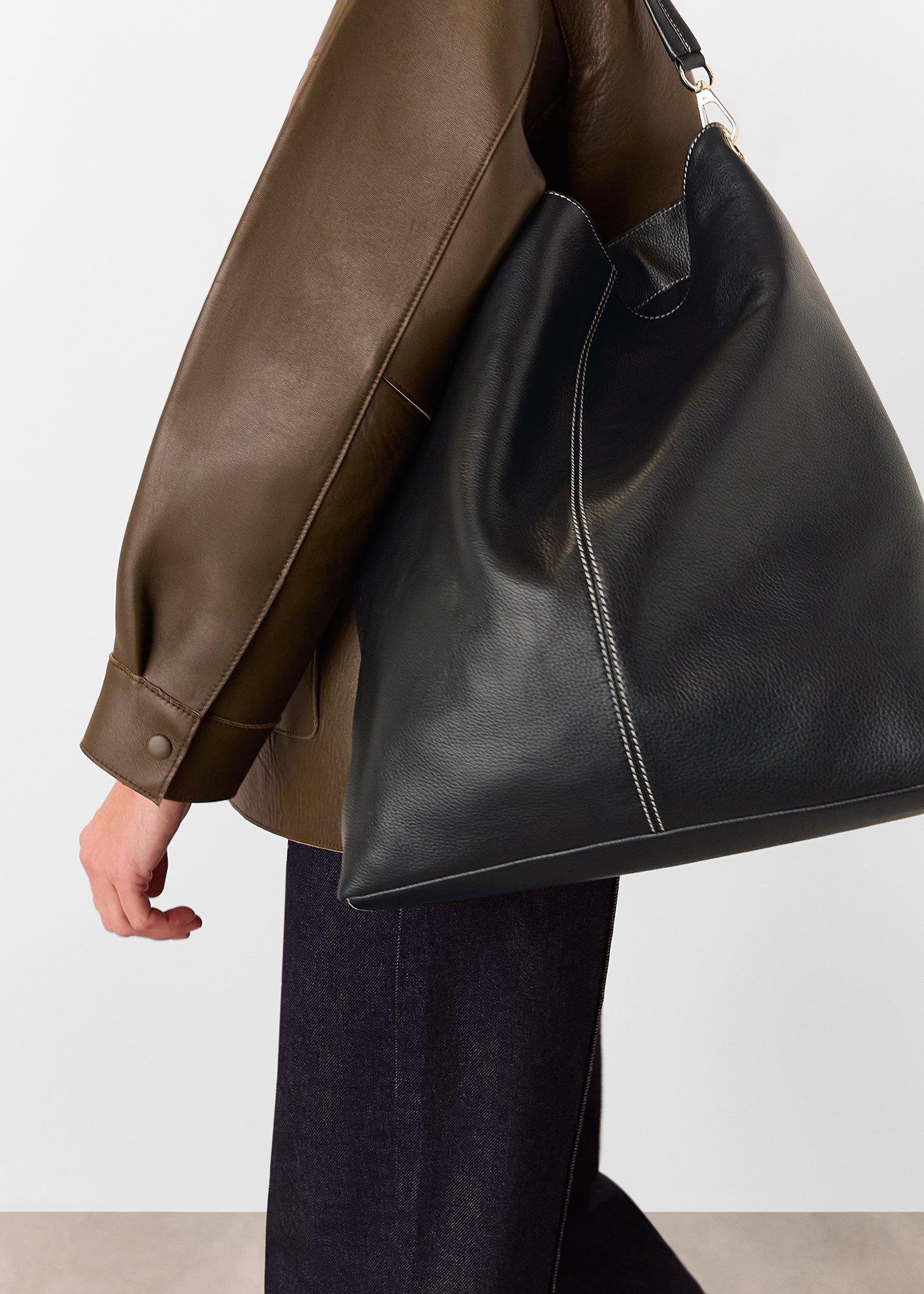 Black Kamil Tote Bag