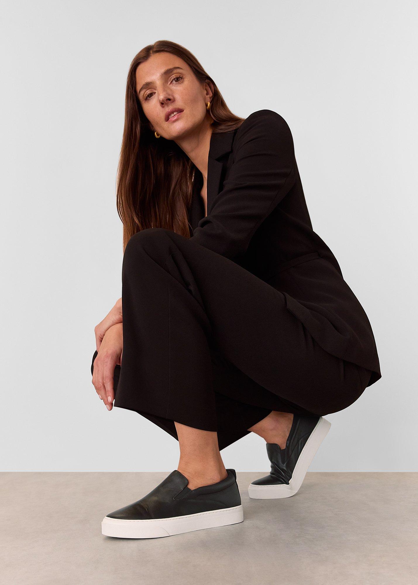 Black Kinsley Slip On Sneaker