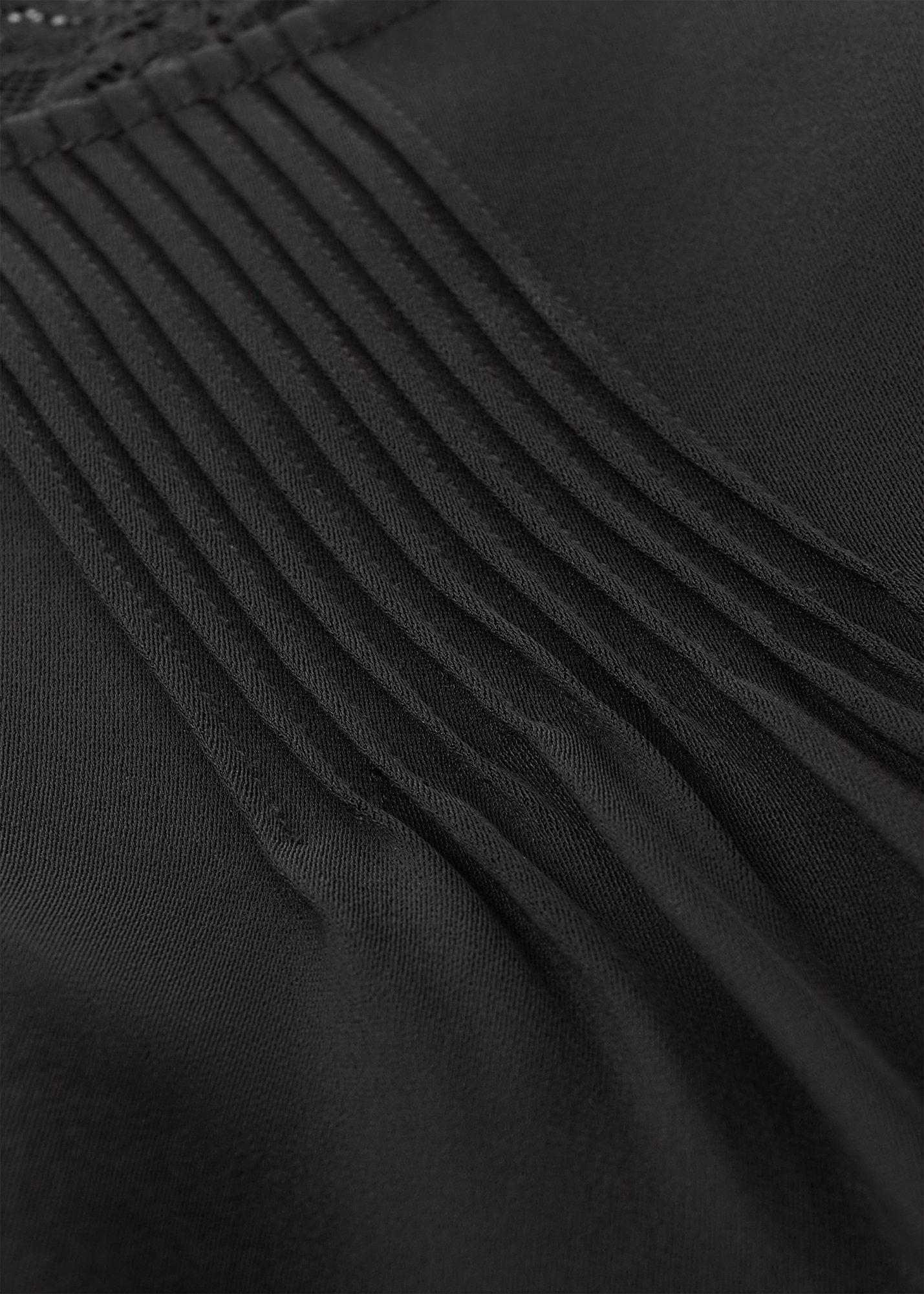 Lace Trim Crepe Cami Top