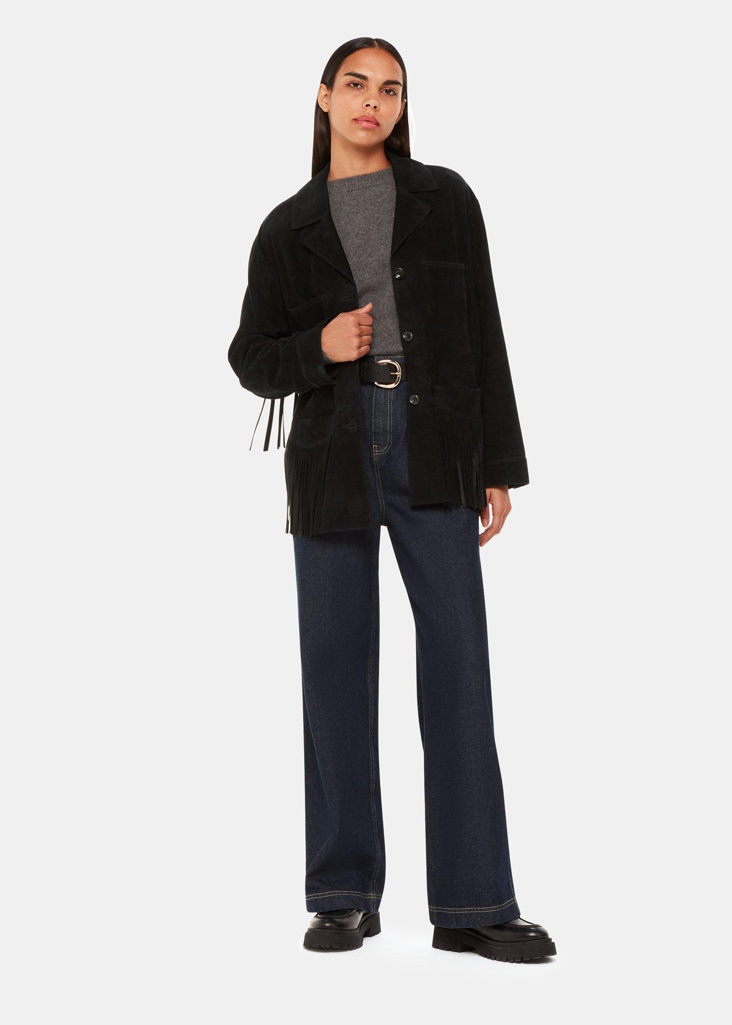 Lani Tassel Suede Jacket