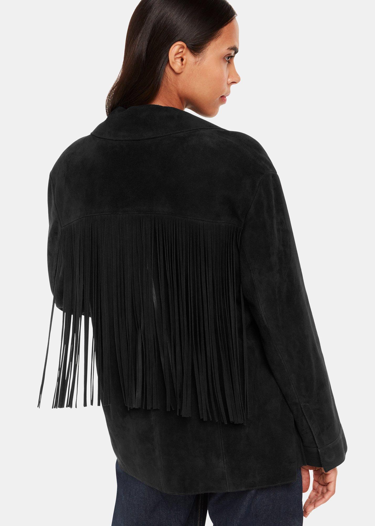 Lani Tassel Suede Jacket