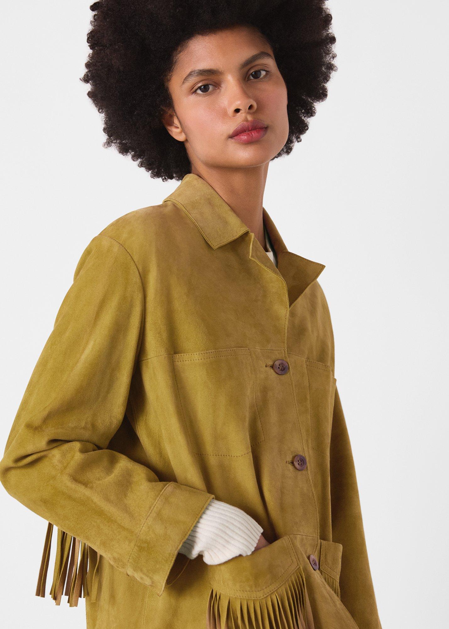 Lani Tassel Suede Jacket