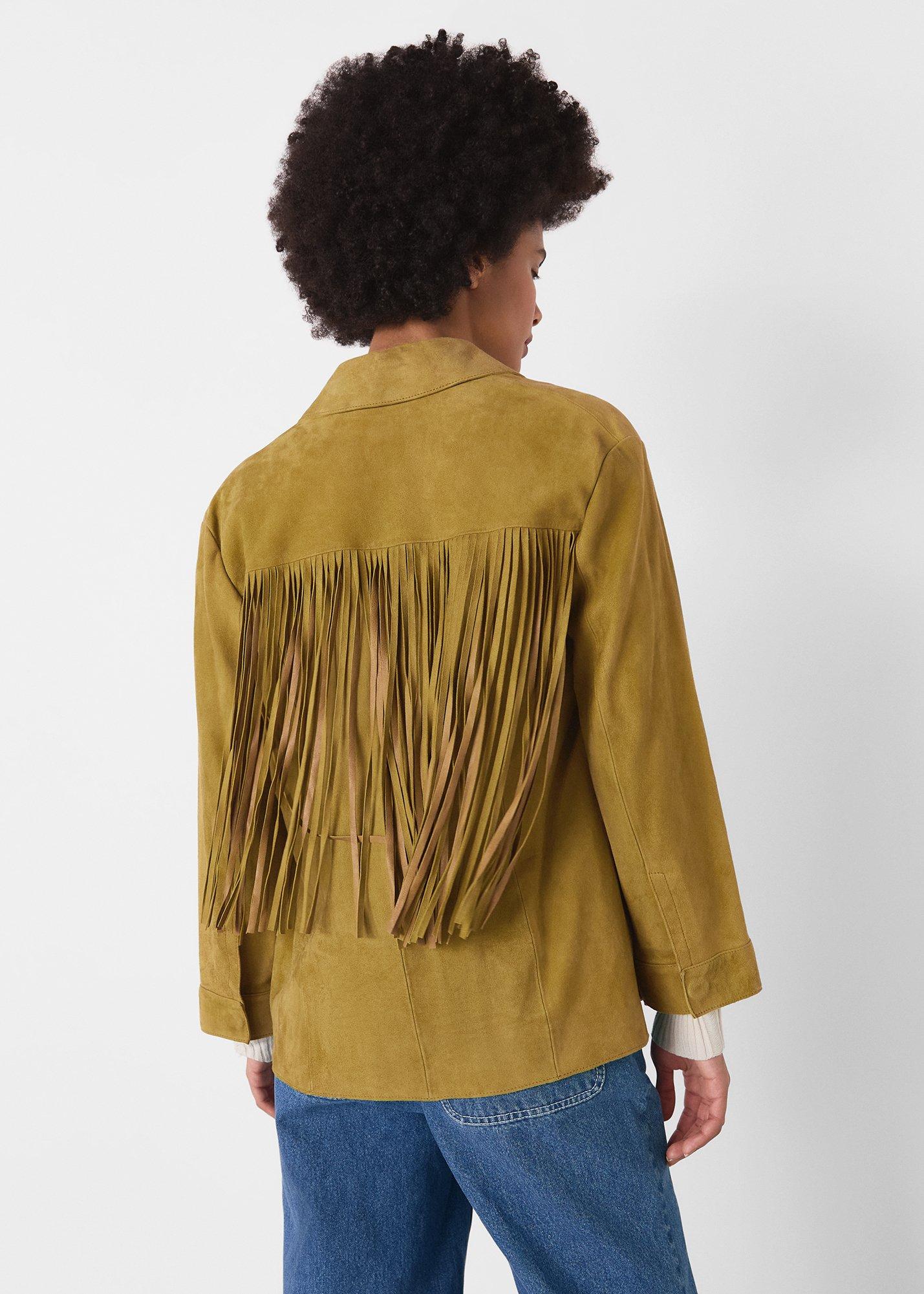 Lani Tassel Suede Jacket