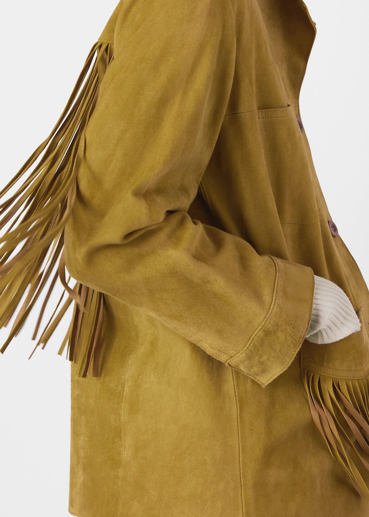 Lani Tassel Suede Jacket