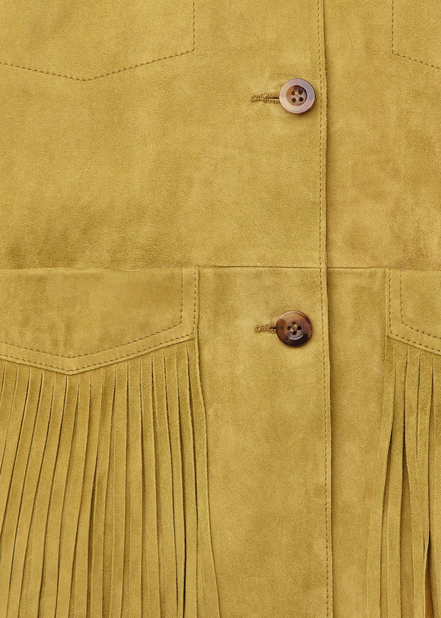 Lani Tassel Suede Jacket