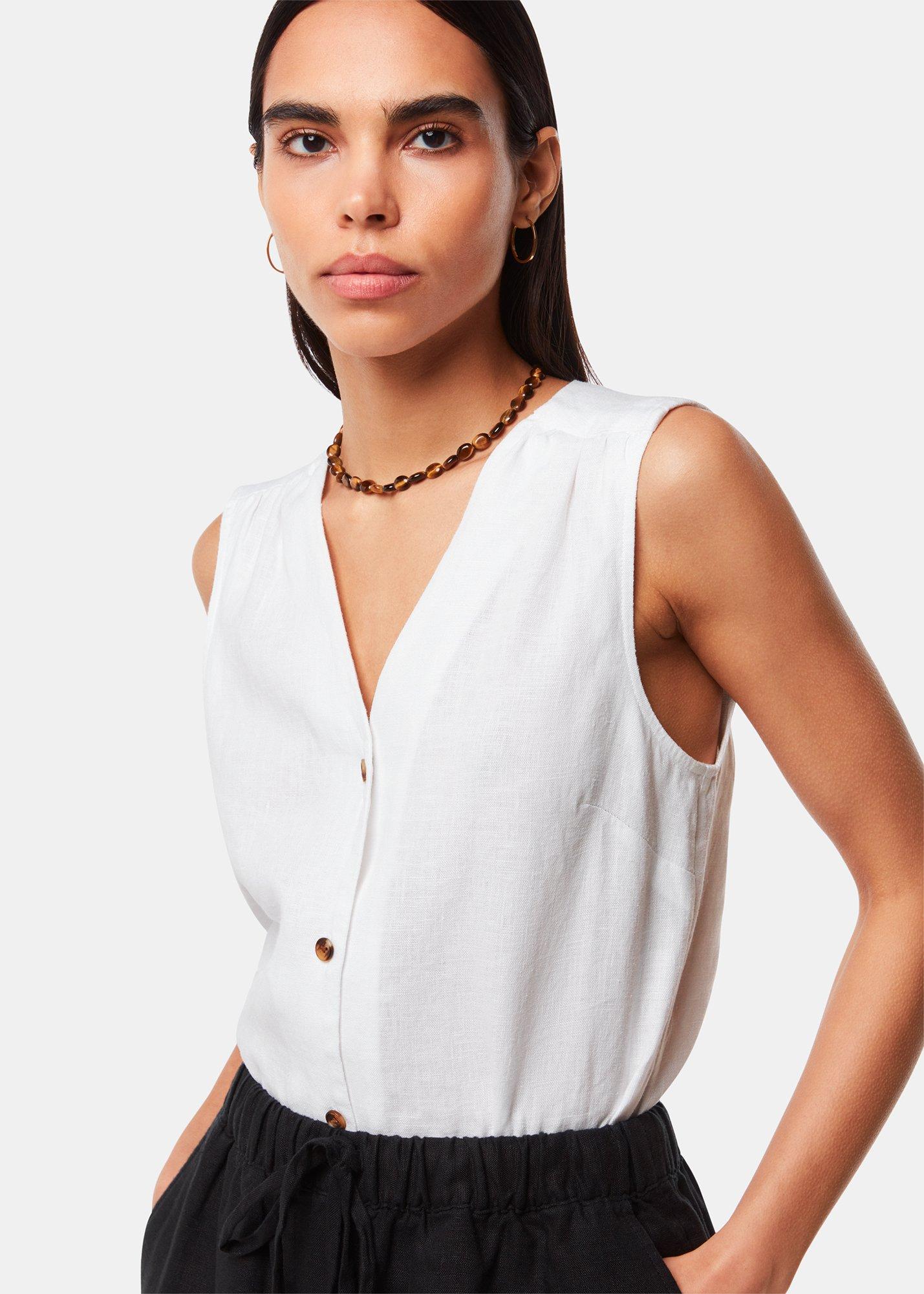 Laura Linen Tank