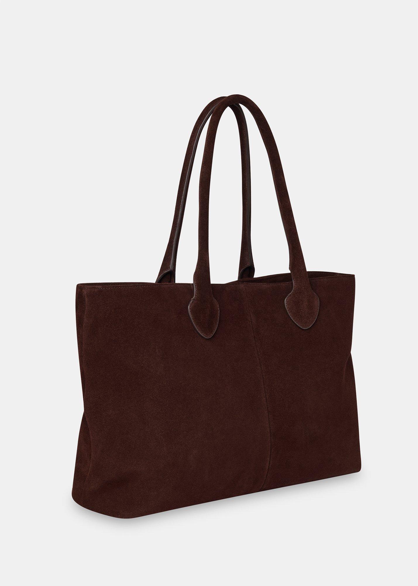 Leandra Suede Tote Bag
