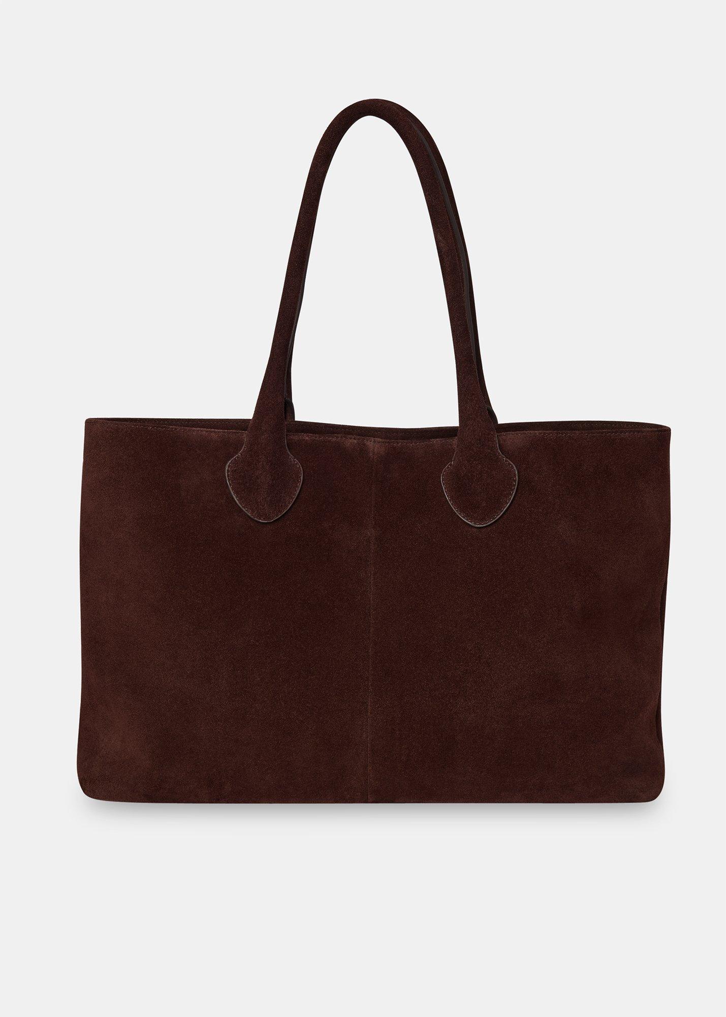 Leandra Suede Tote Bag