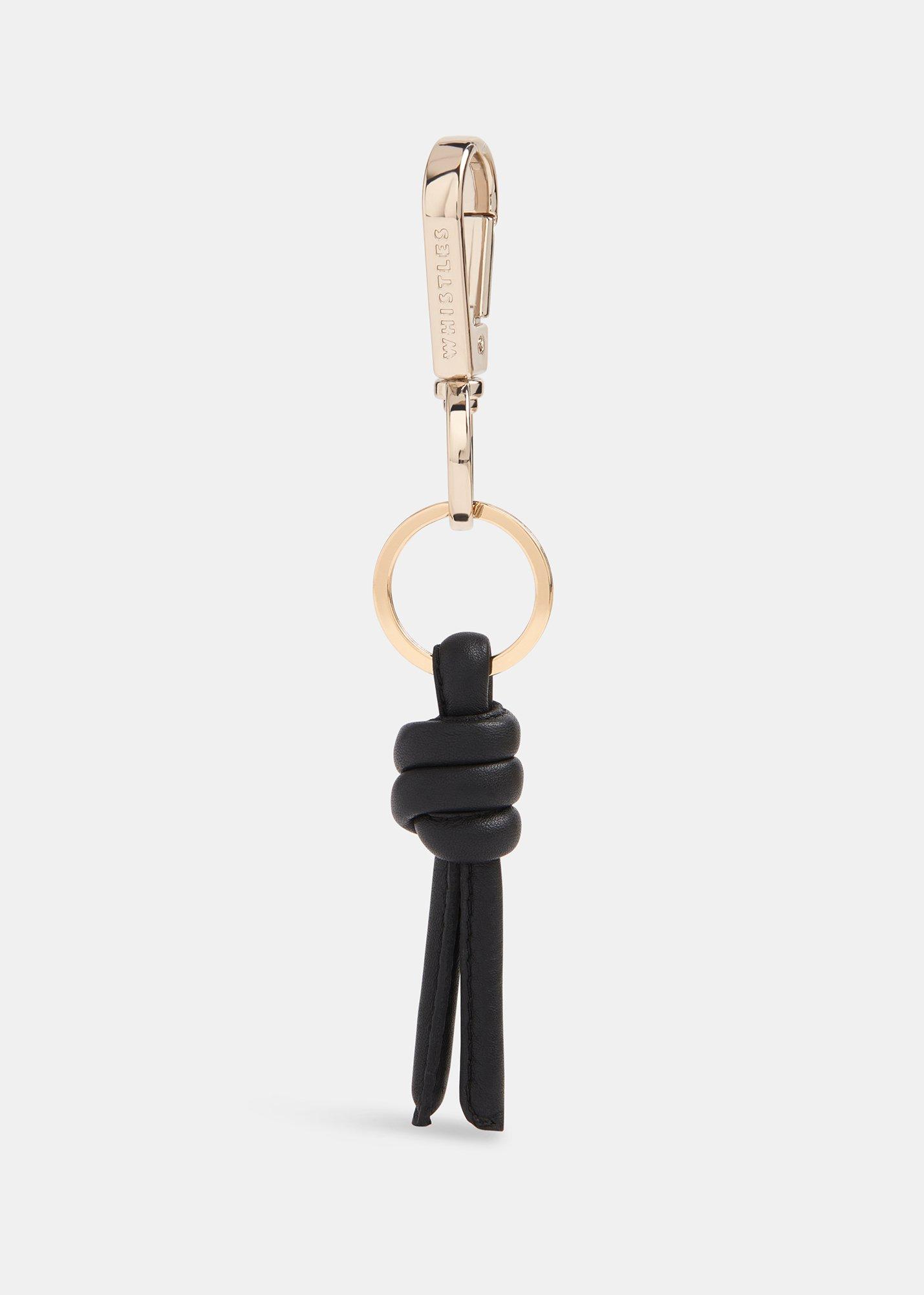 Leather Knotted Keyring