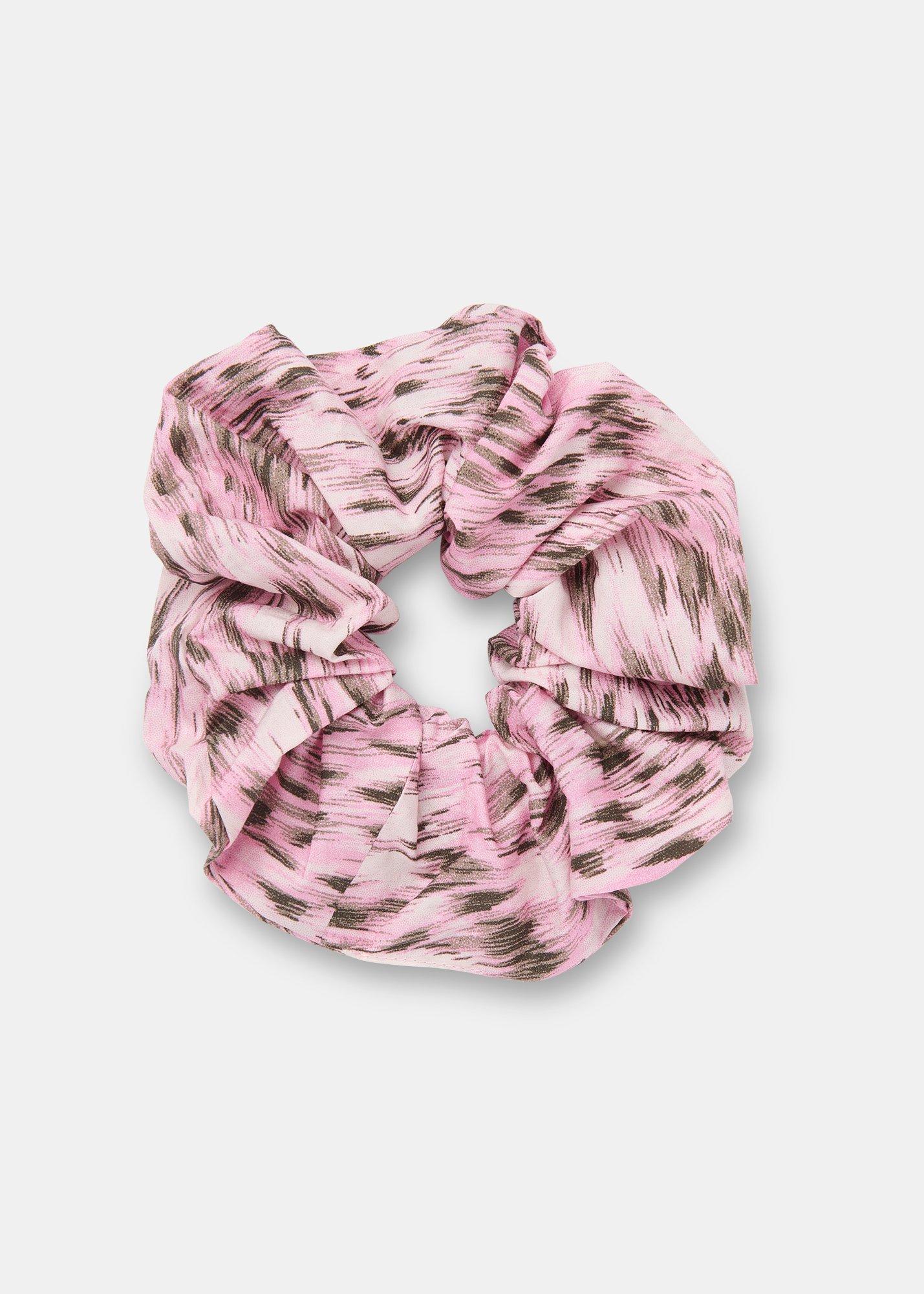 Leopard Cotton Scrunchie