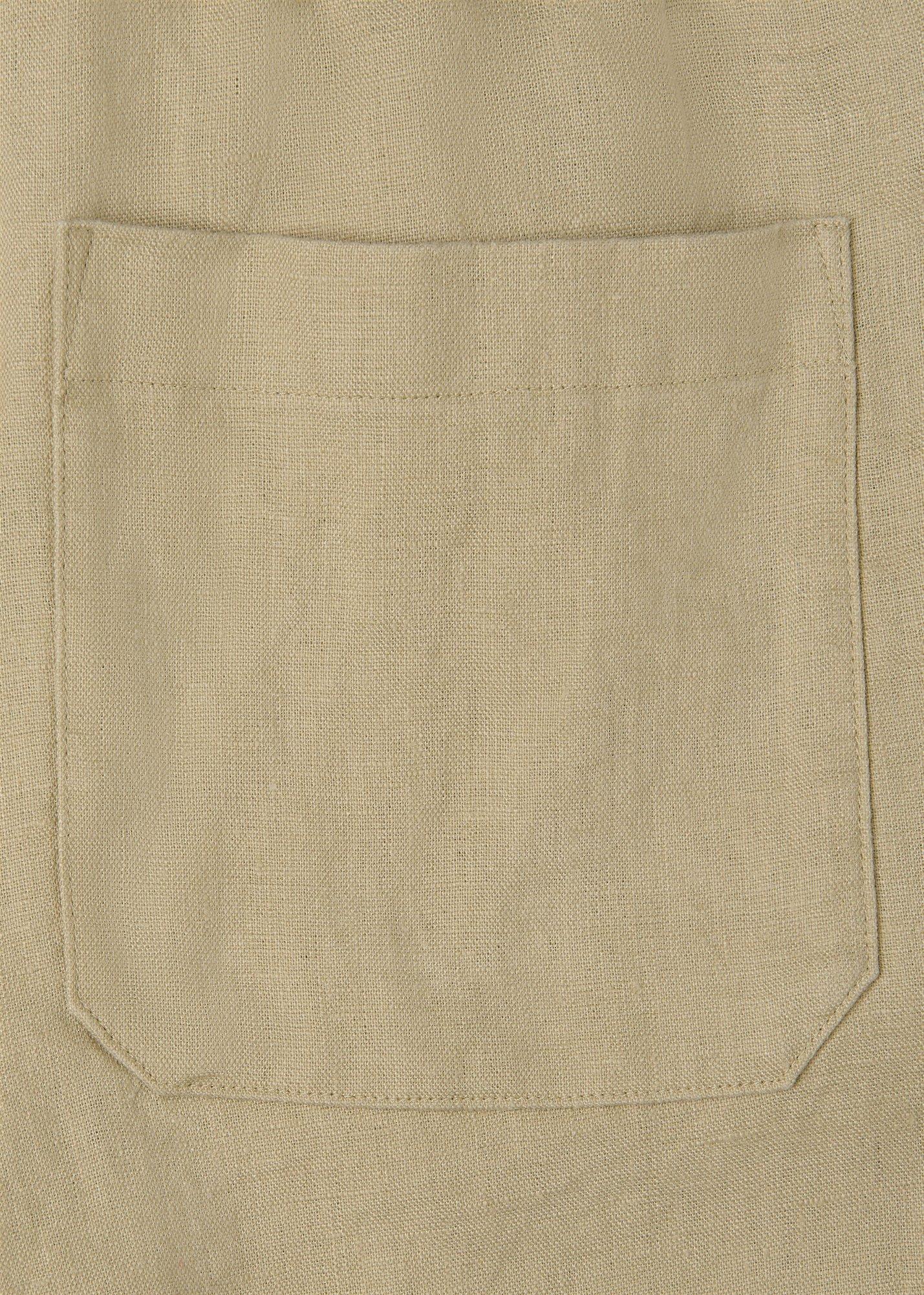 Linen Elasticated Short