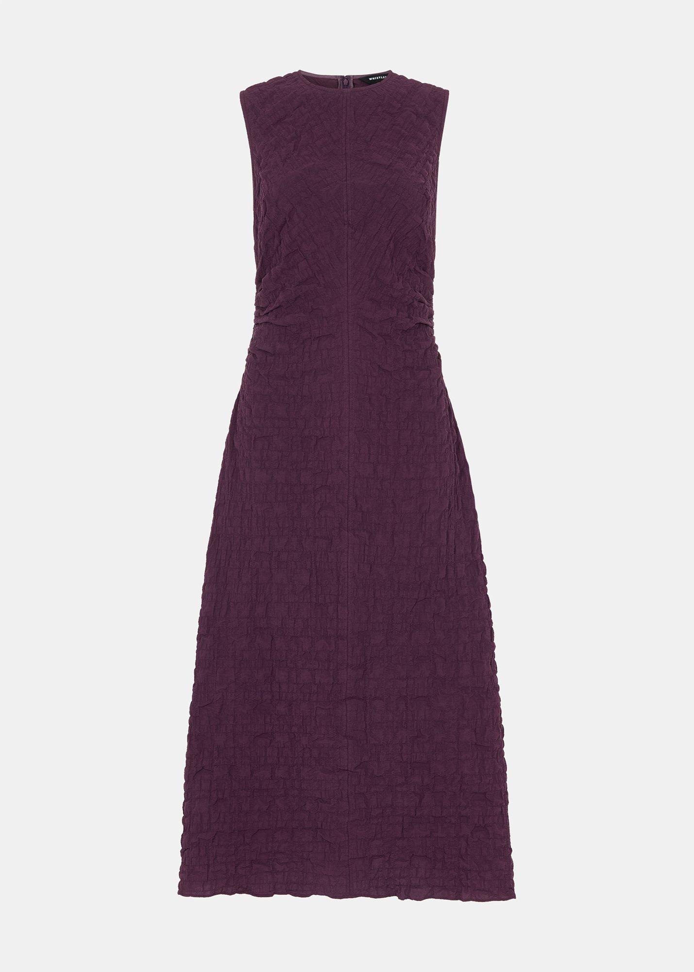 Petite Lori Textured Midi Dress