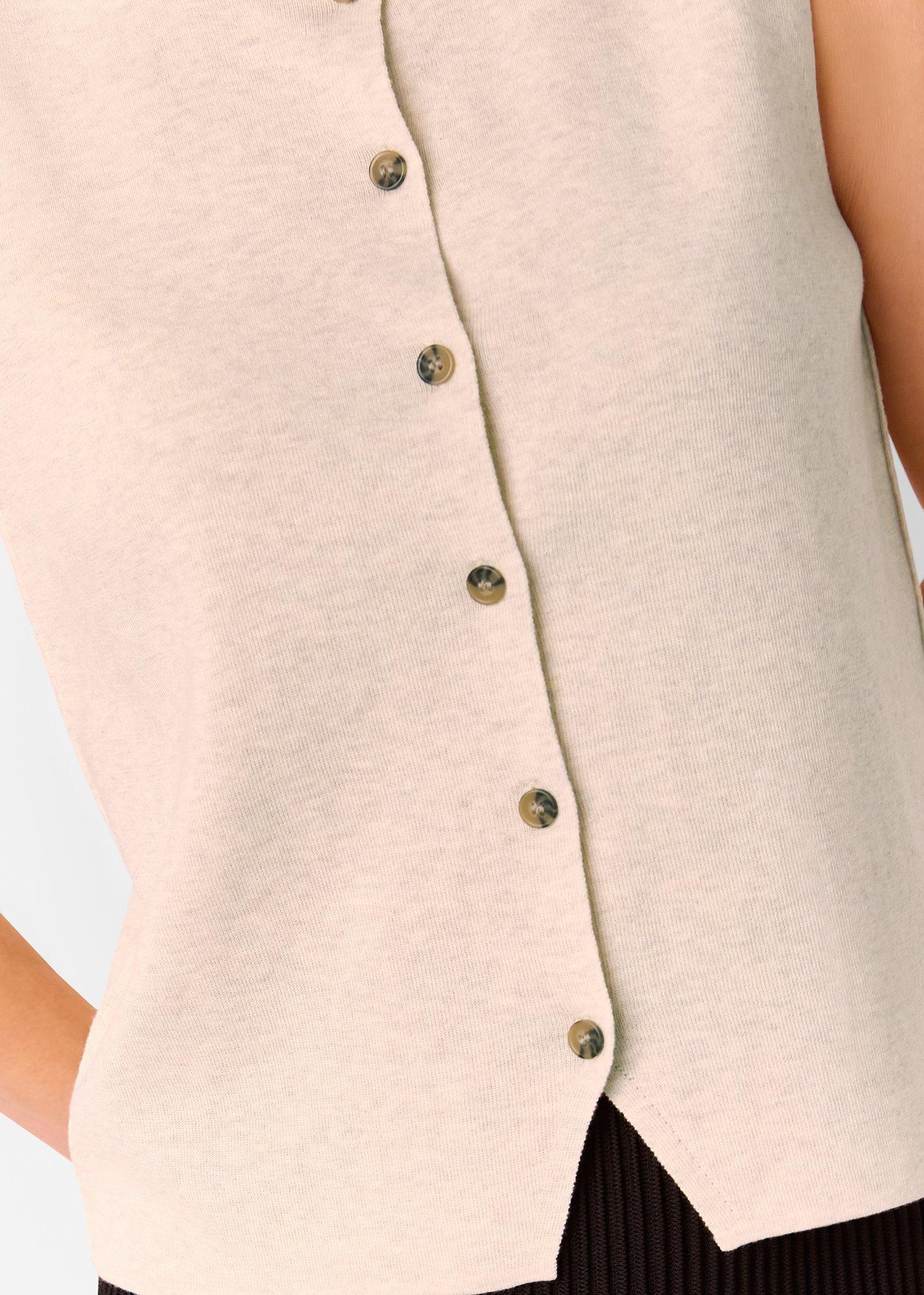 Lucy Button Front Knit Tank