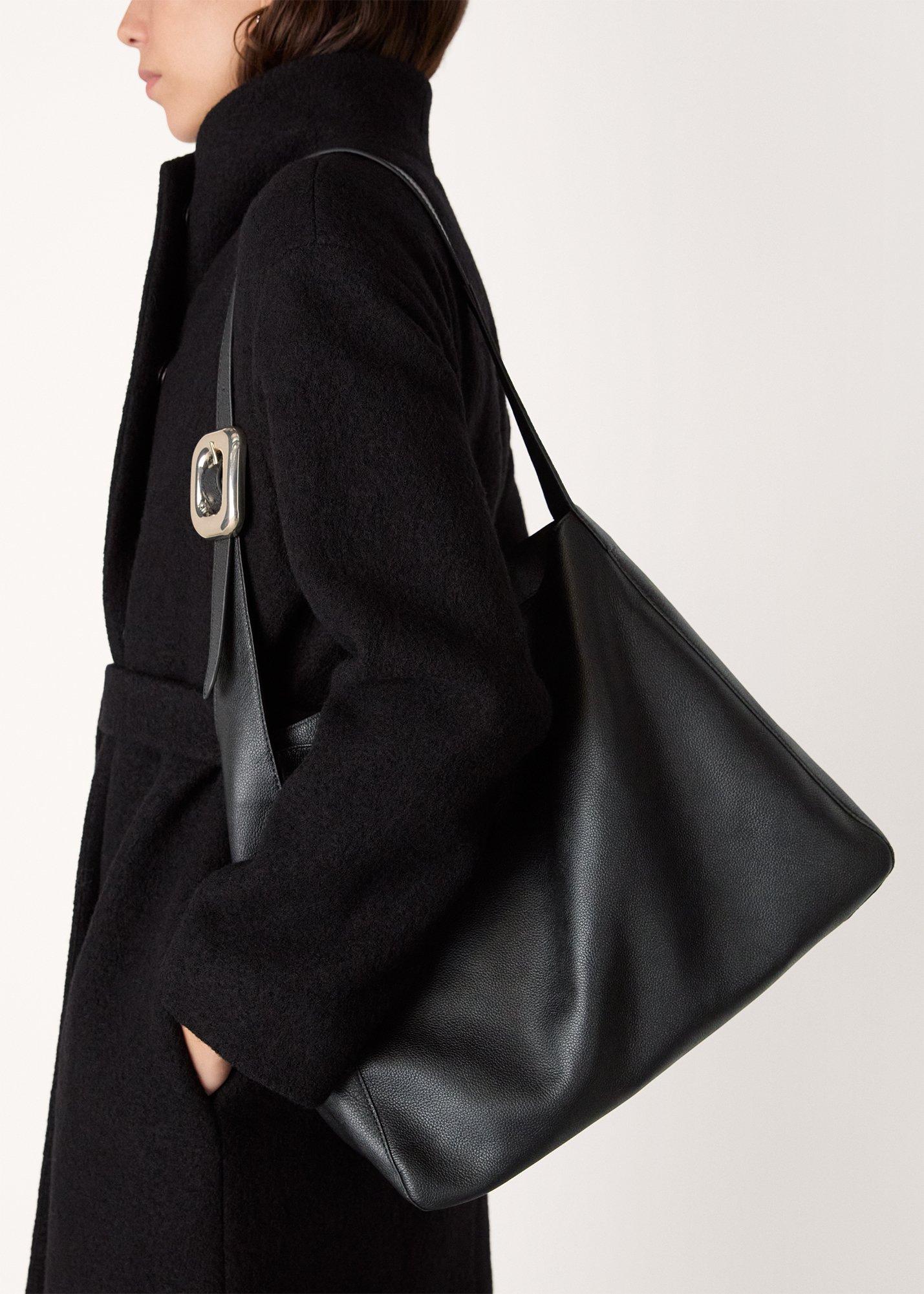 Mabel Buckle Detail Tote Bag